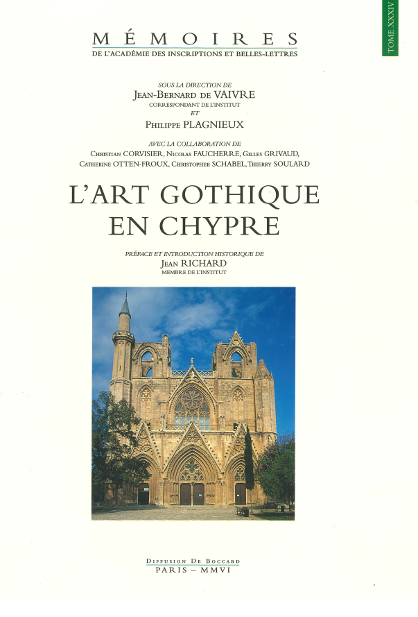 Tome 34. L’Art gothique en Chypre