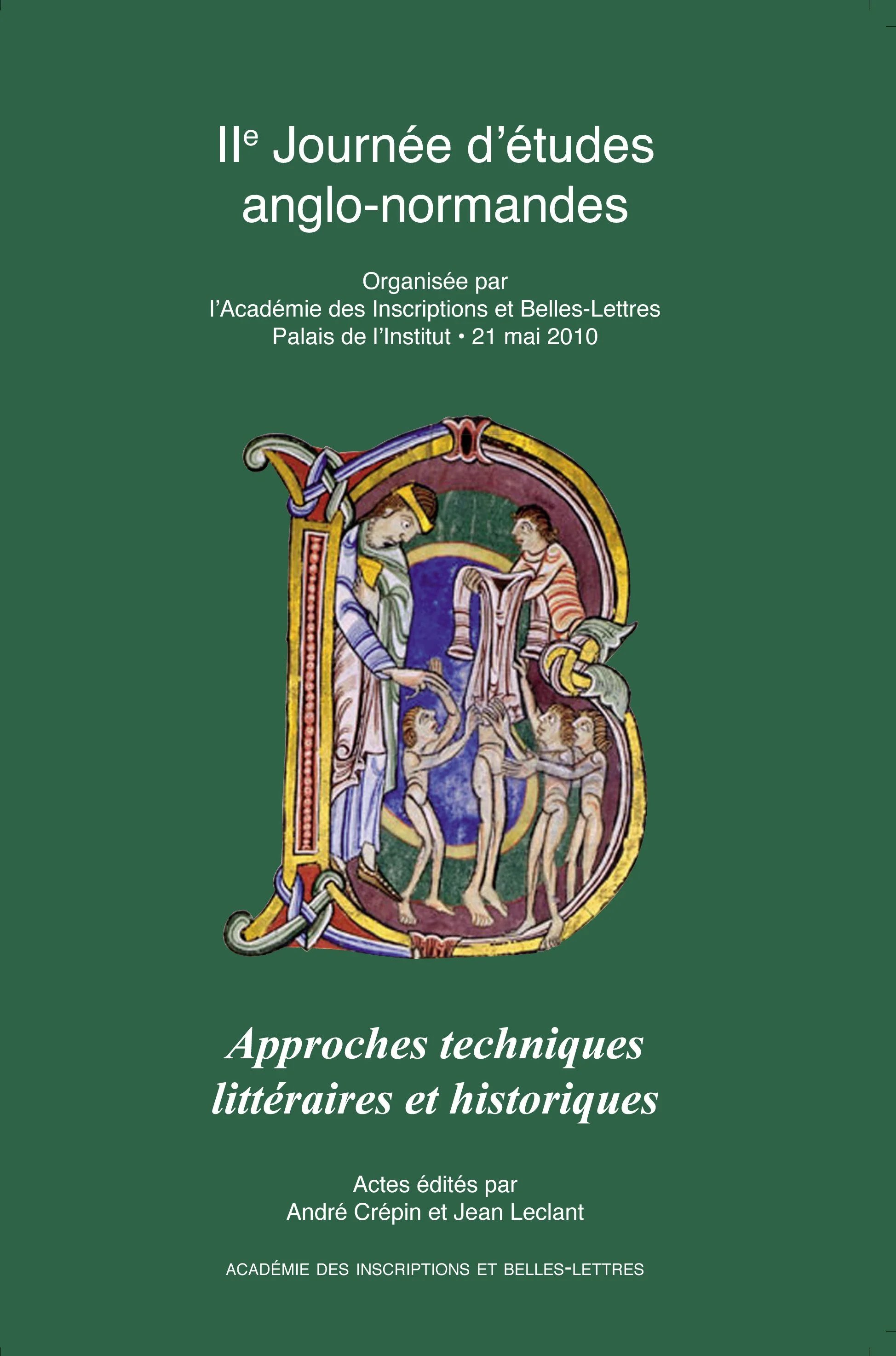 IIe Journée d’études anglo-normandes