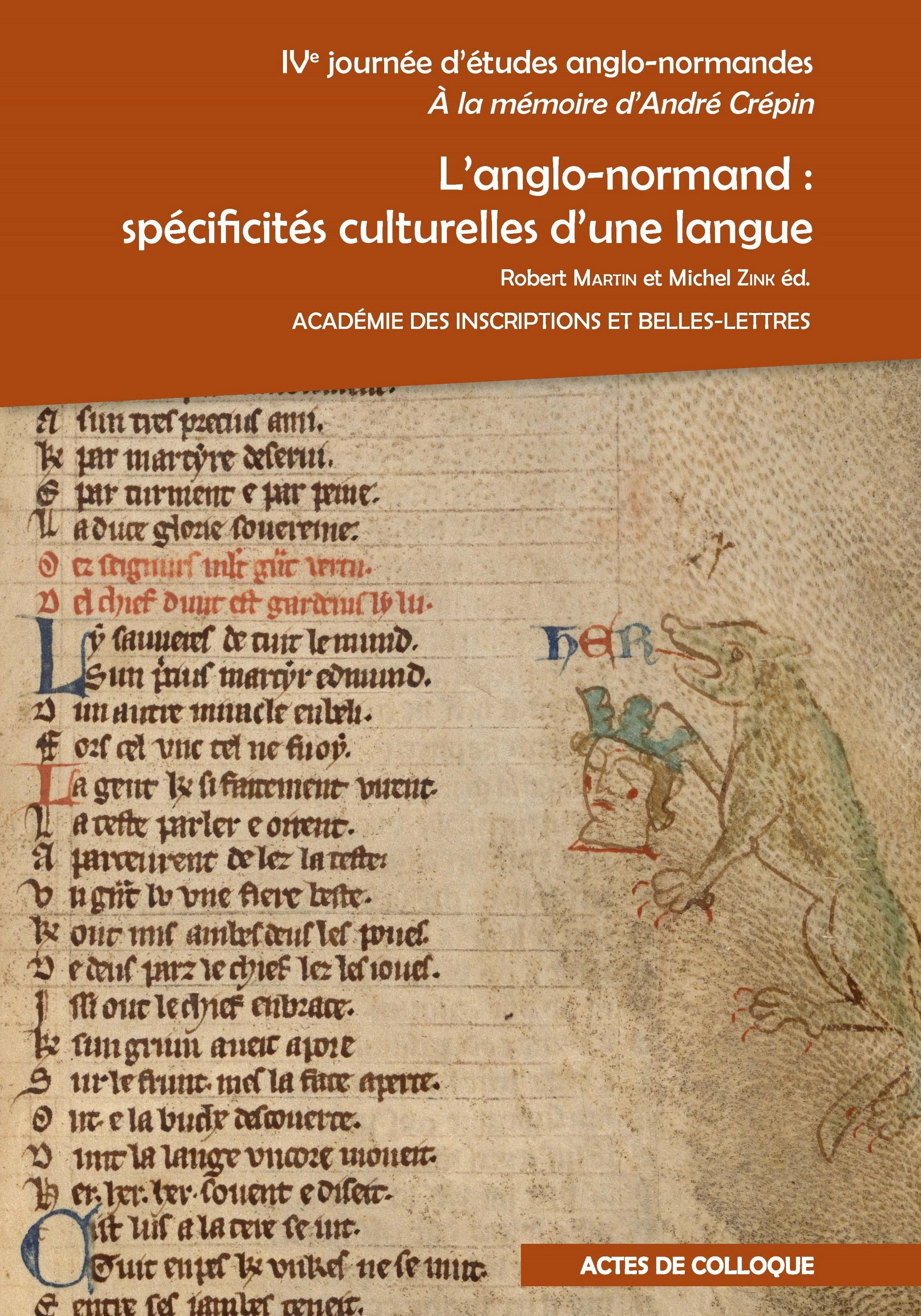 IVe Journée d’études anglo-normandes