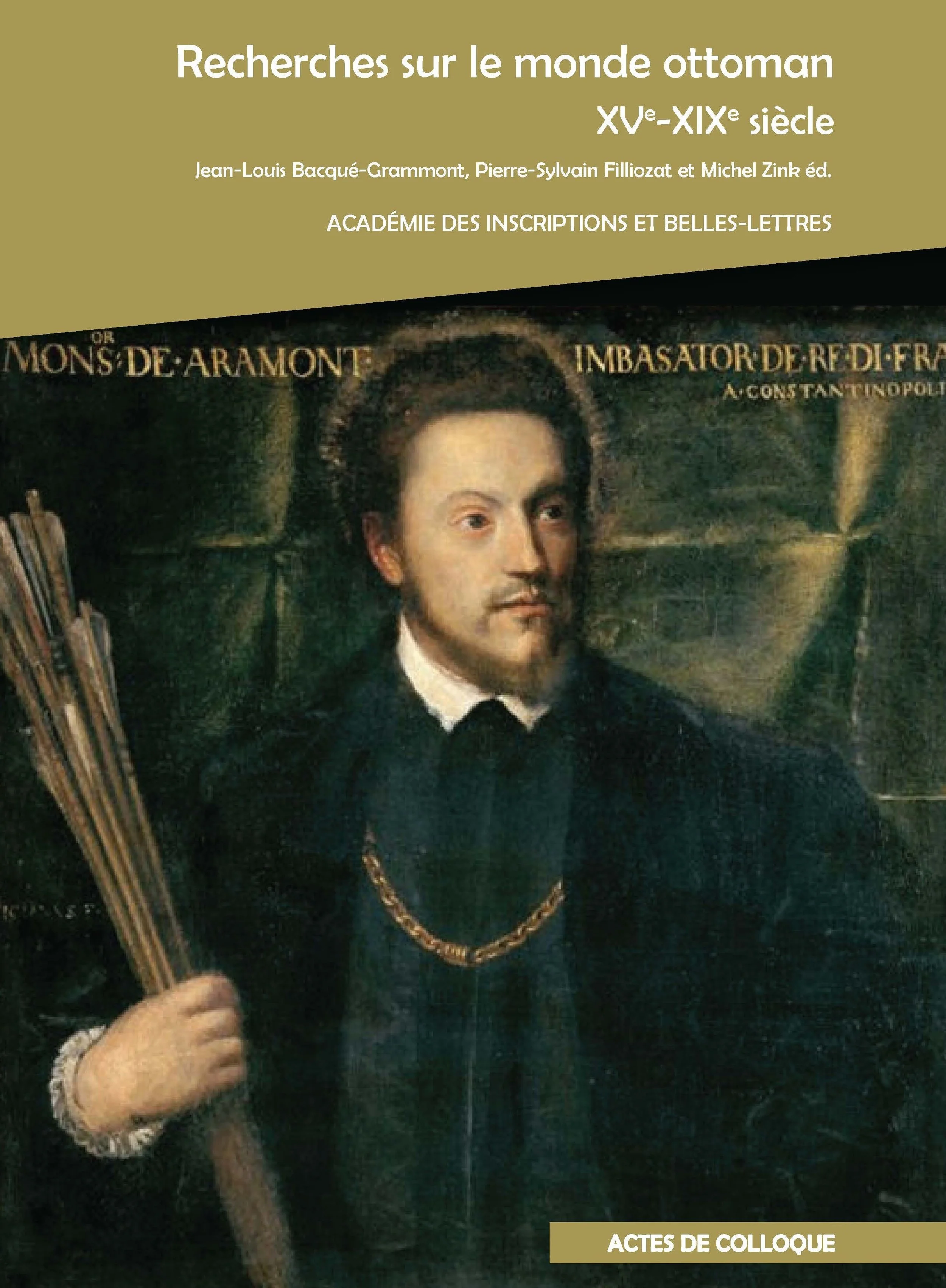 Recherches sur le monde ottoman. XVe-XIXe siècle.