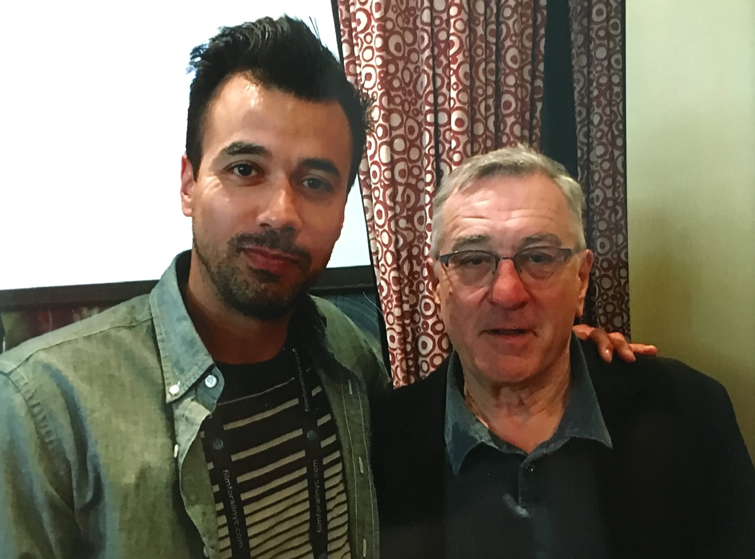 Robert De Niro and Phillip Rhys Chaudhary
