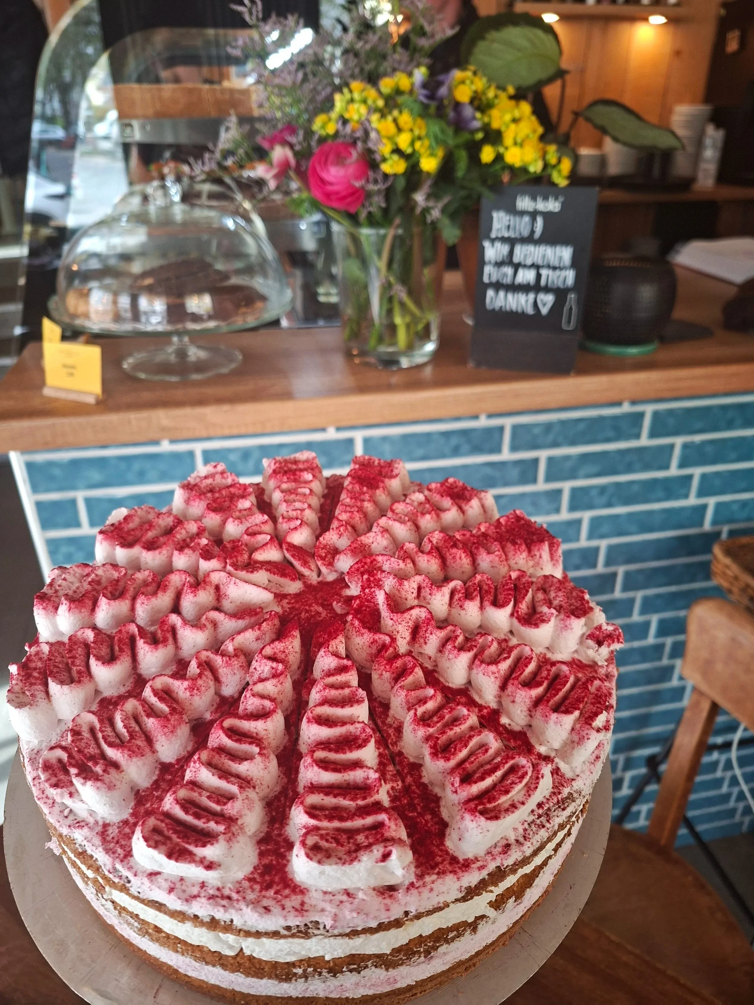 White Choc Berry Tarte