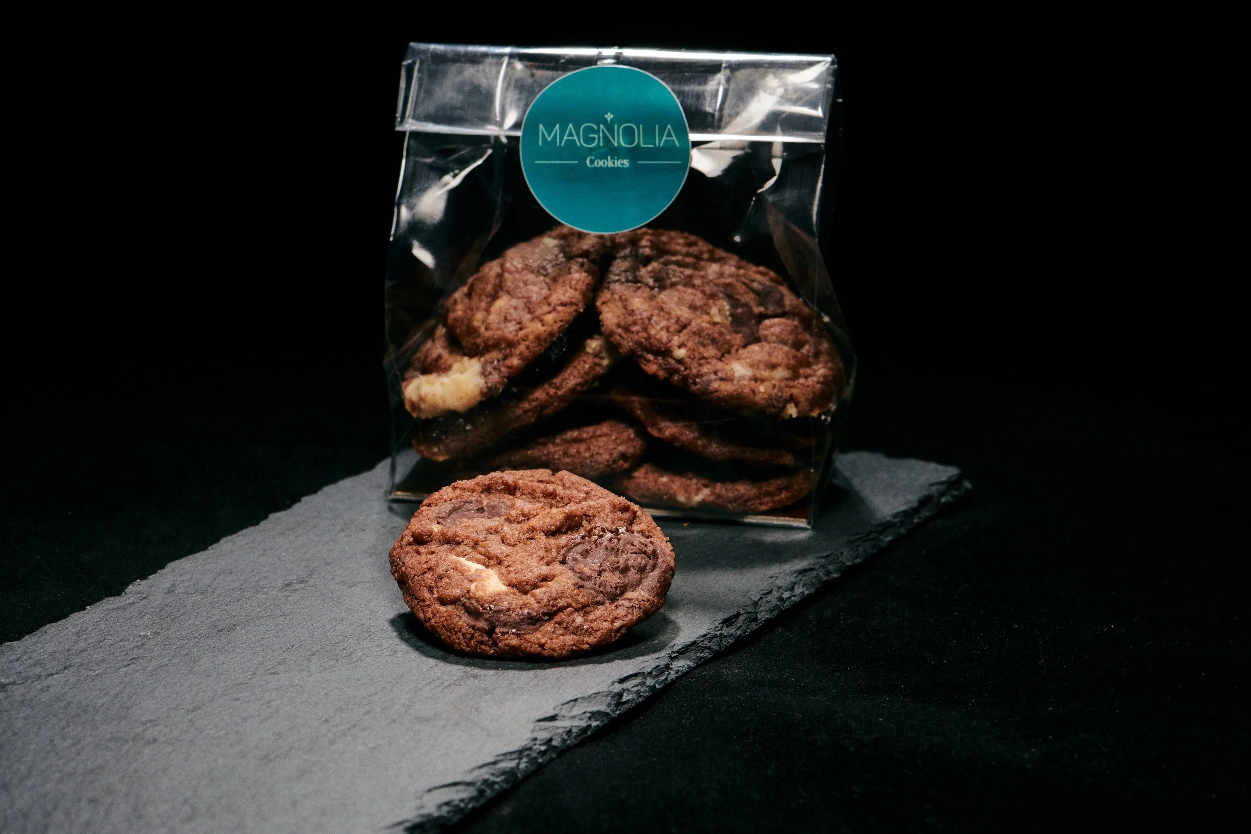 Mini Triple Chocolate Chip Cookie