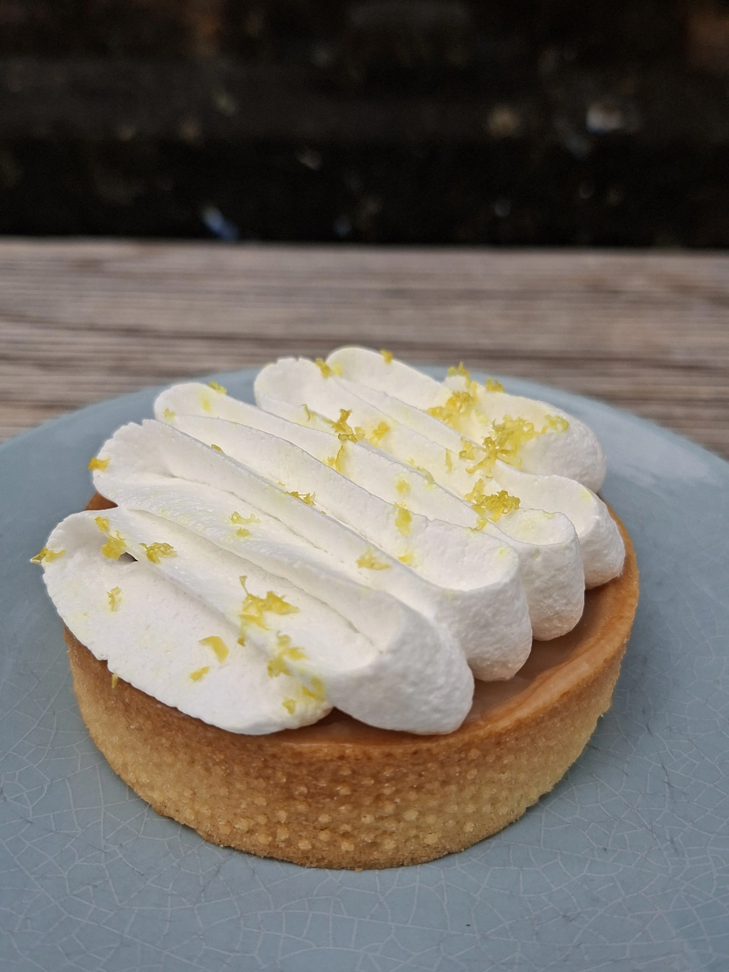 Zitronen Tartelette mit Lemoncurd