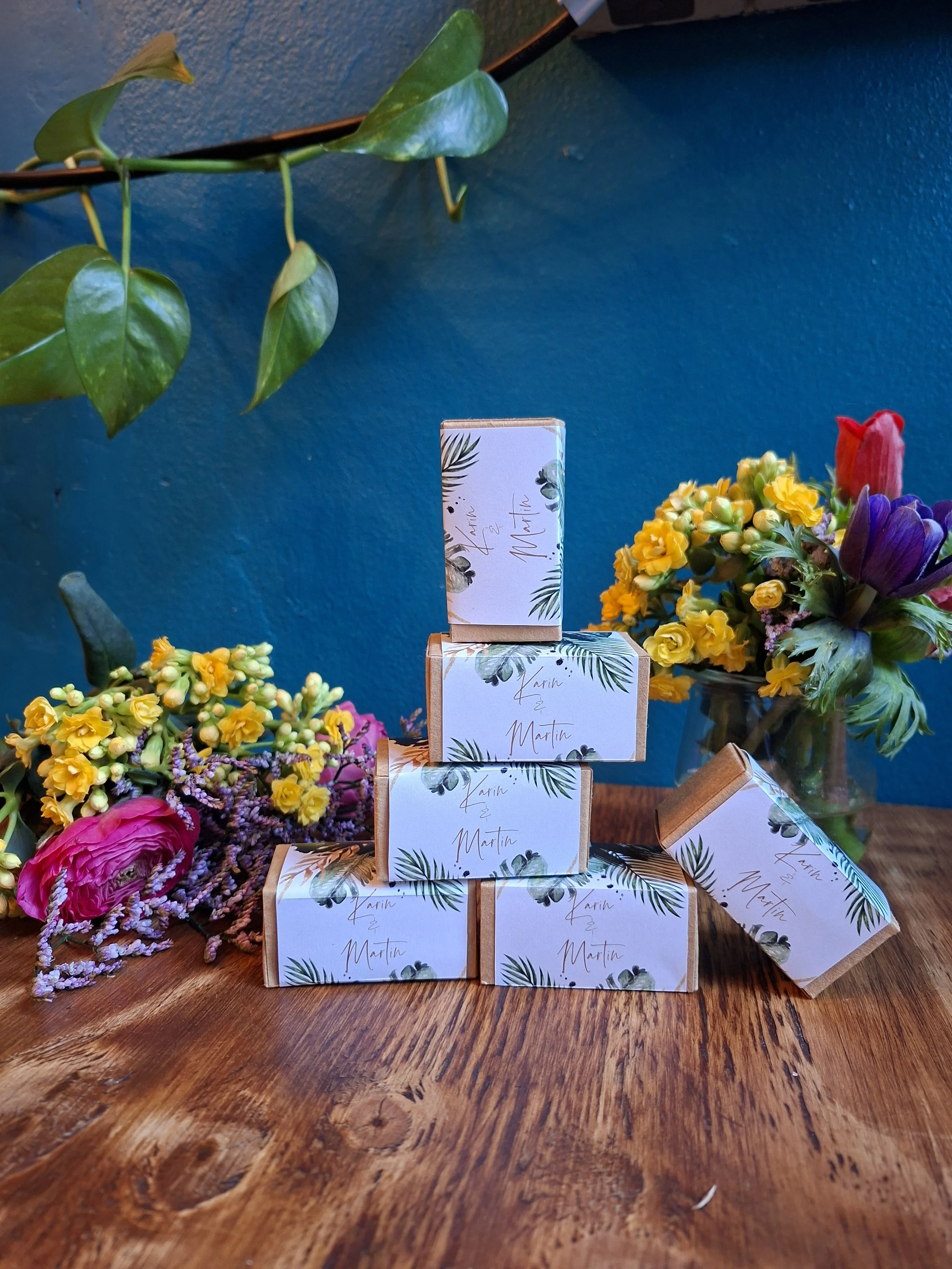 Designidee Hochzeit mit Palmen