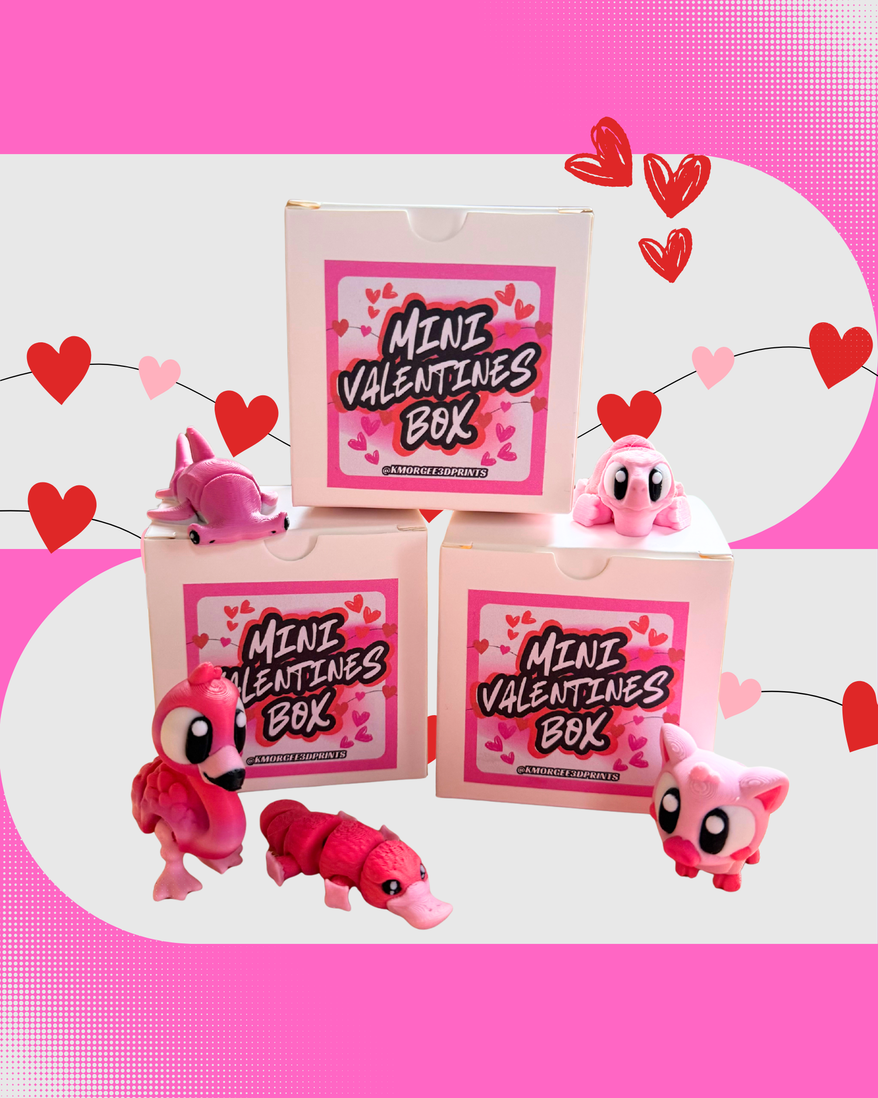 Mini valentines box
