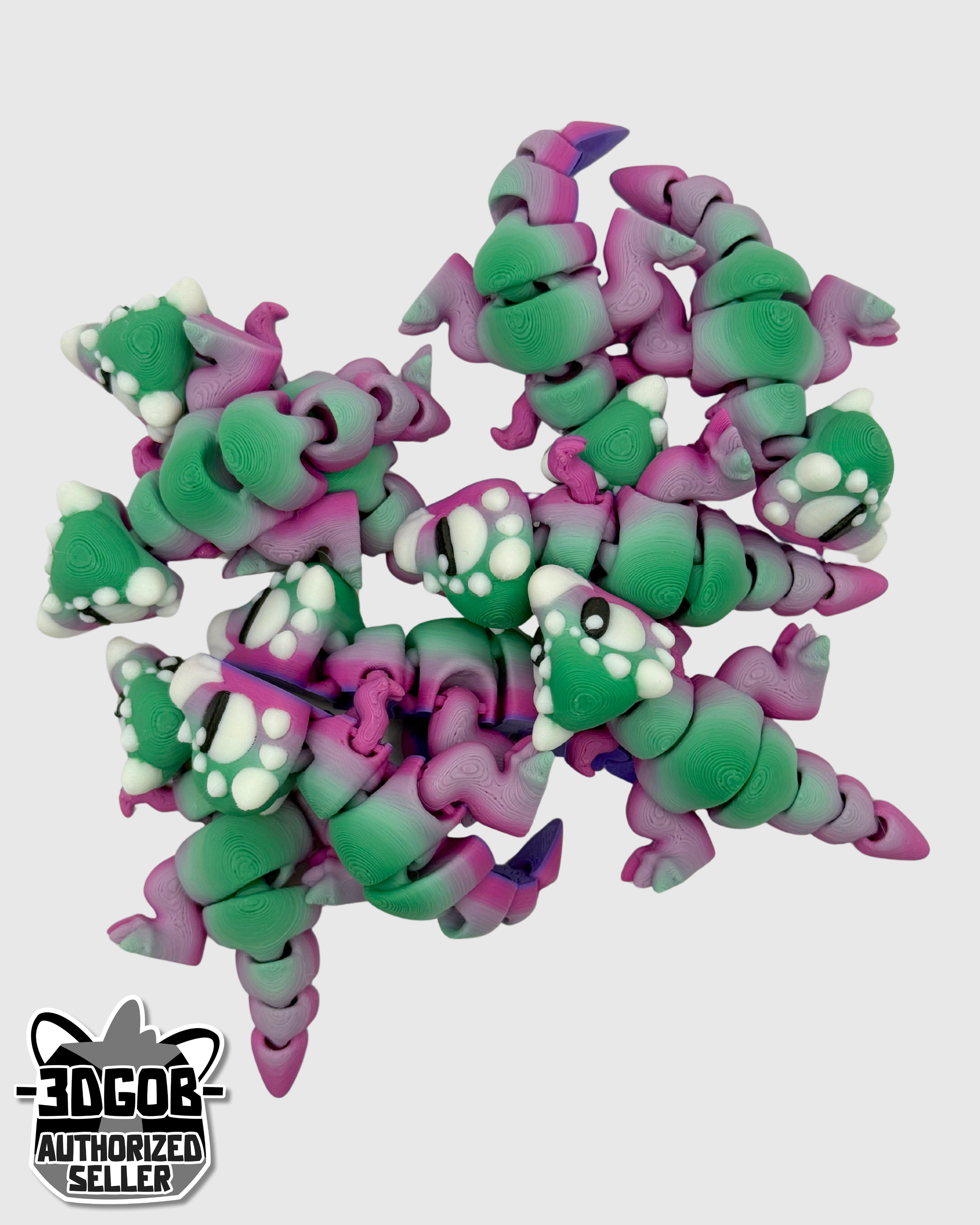 Mini Stygimoloch dinosaurs