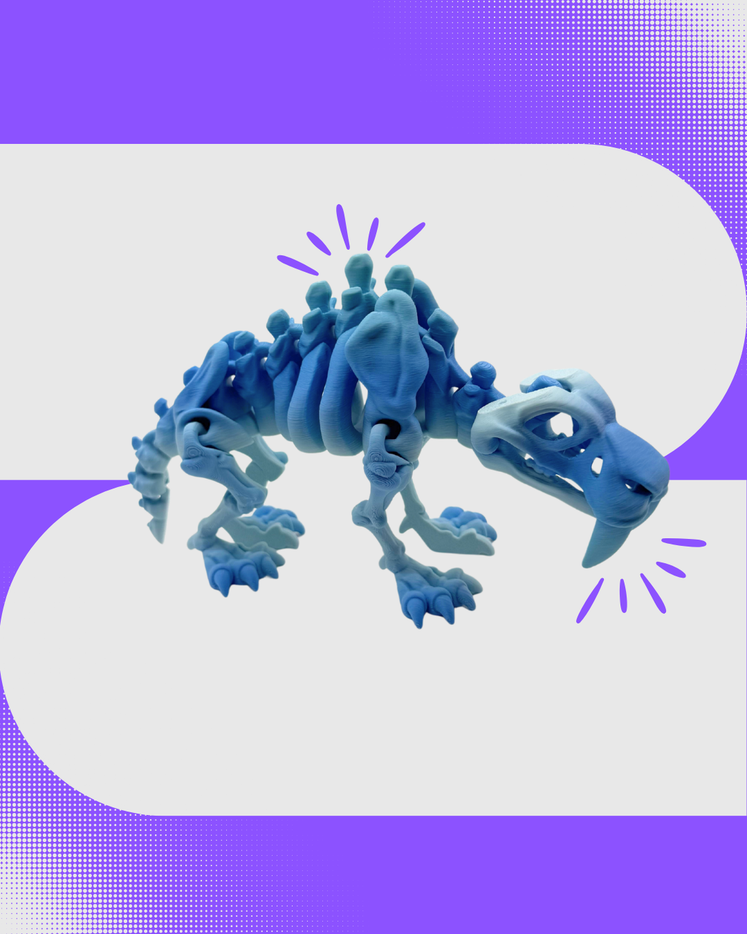 Glacier Sabertooth tiger