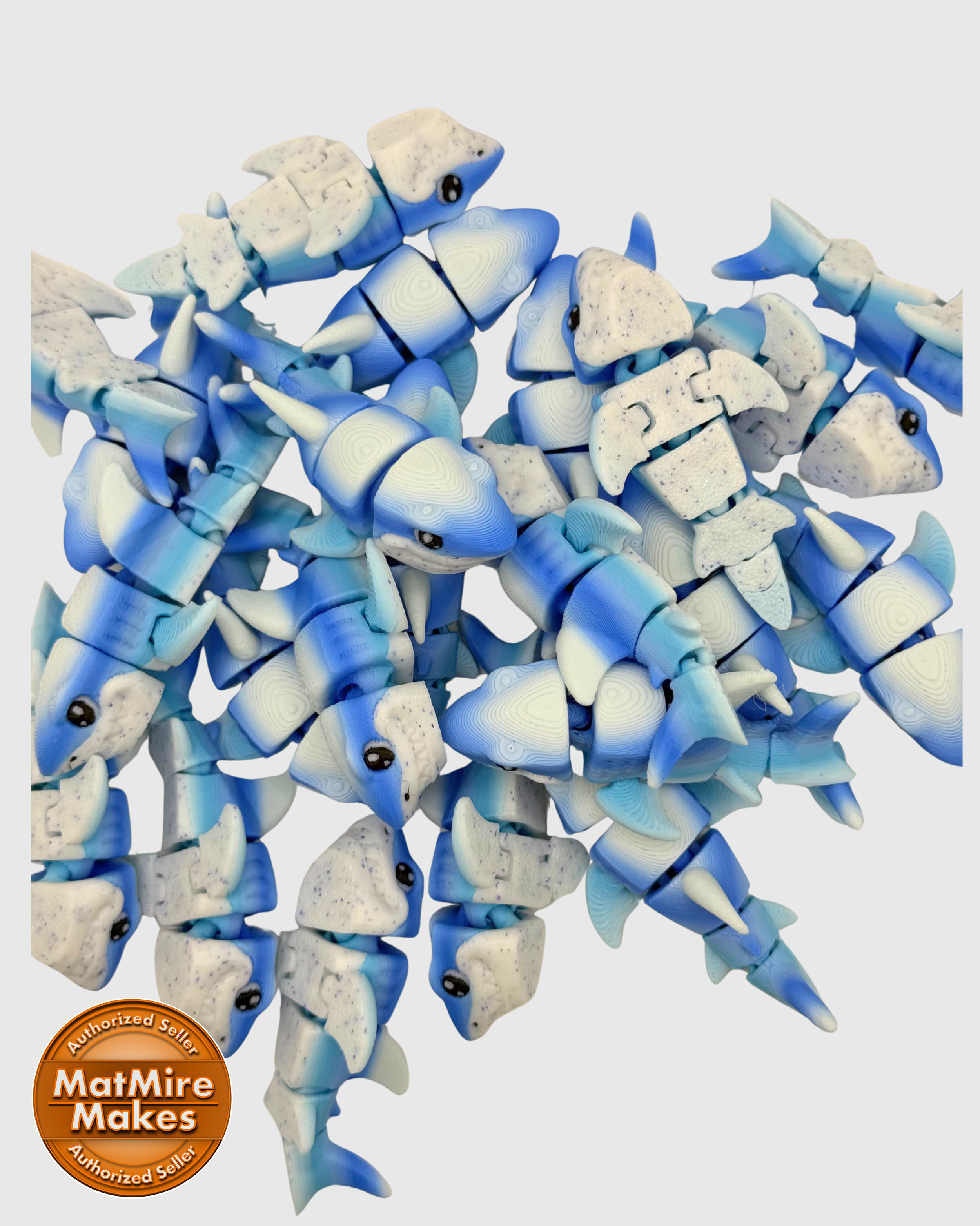 Mini Great white sharks