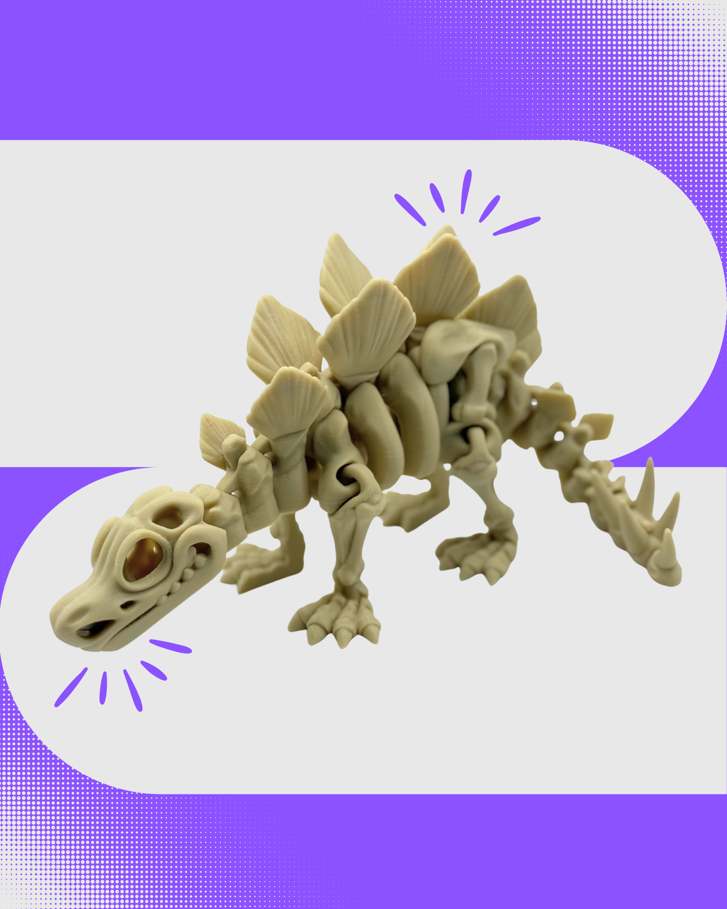 Bone Stegosaurus
