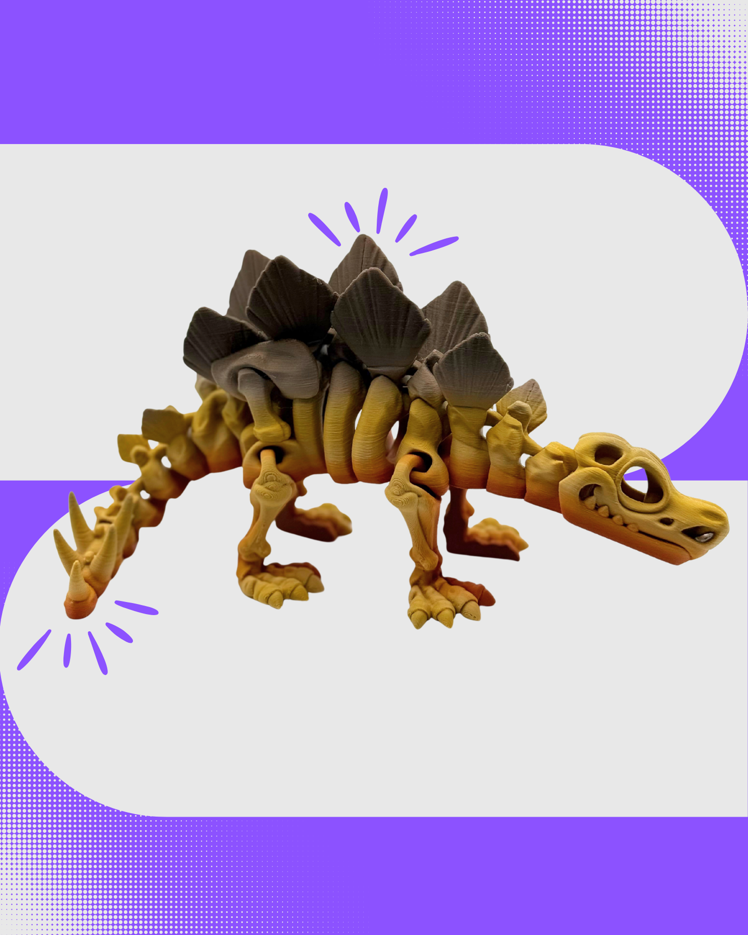 Brick Stegosaurus