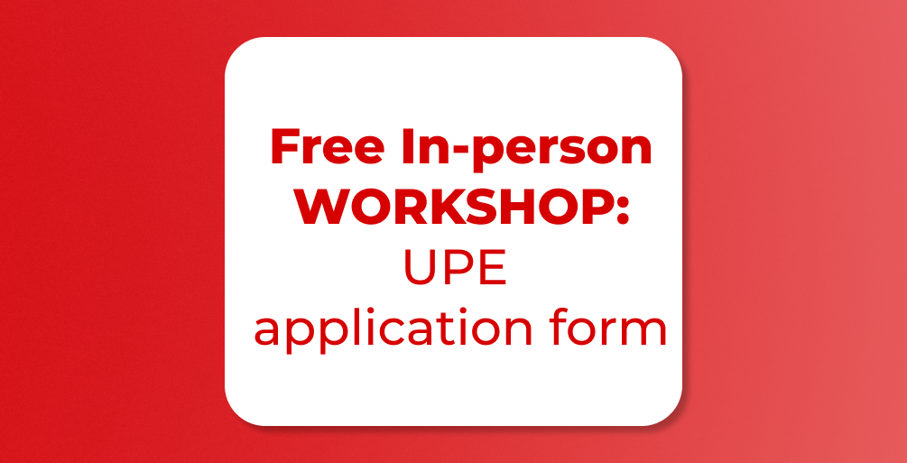 Workshop - Lewisham UPE Support
