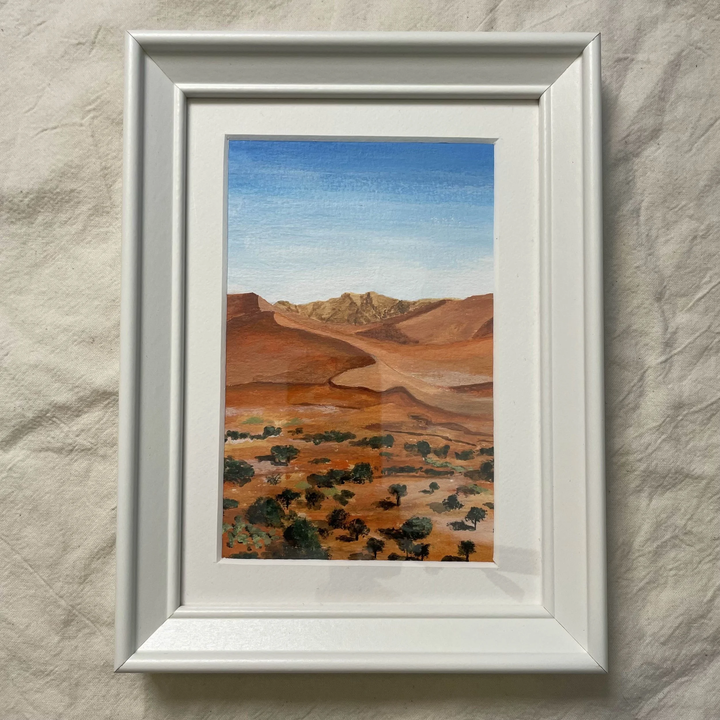 Namib Desert - Namibie, Peinture Originale