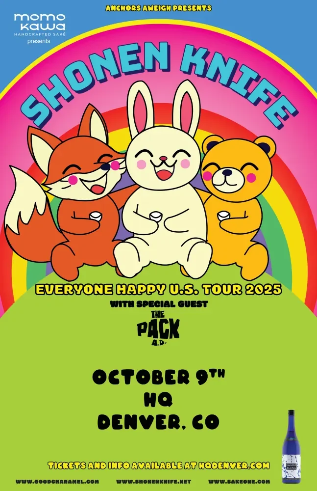 Shonen Knife w/ The Pack A.D.