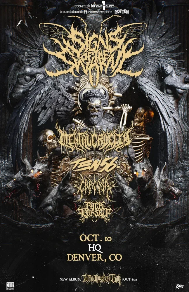 Signs Of The Swarm w/ Mental Cruelty + Ten56 + Carcosa + Face Yourself