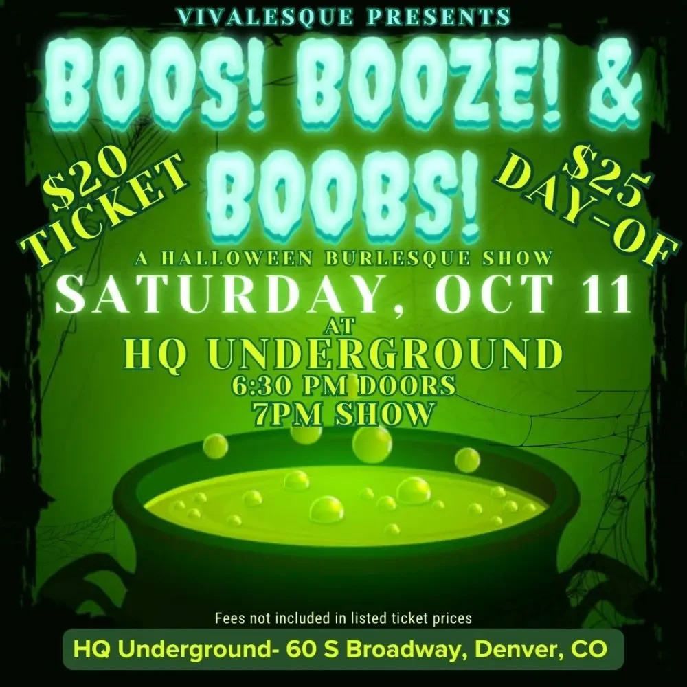 Boos! Booze! & Boobs! HQ UNDERGROUND