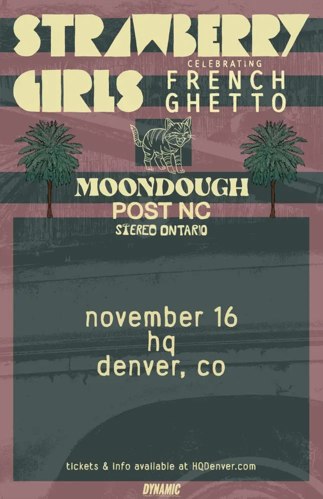 Strawberry Girls w/ Moondough + Post NC Plus Stereo Ontario
