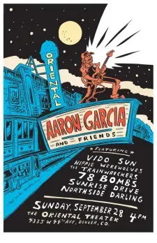 Aaron Garcia & Friends feat: Vido Sun, Hippie Warewolves, The Trainwreckers