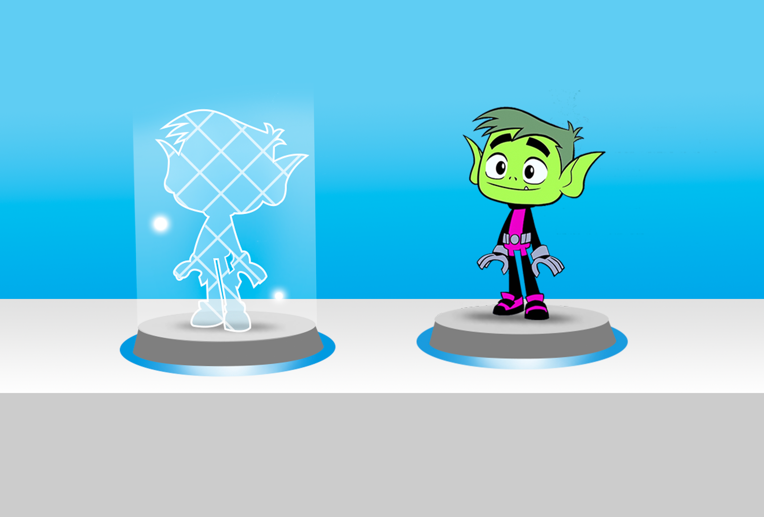 Final Figure Displays - Unfound and Found states