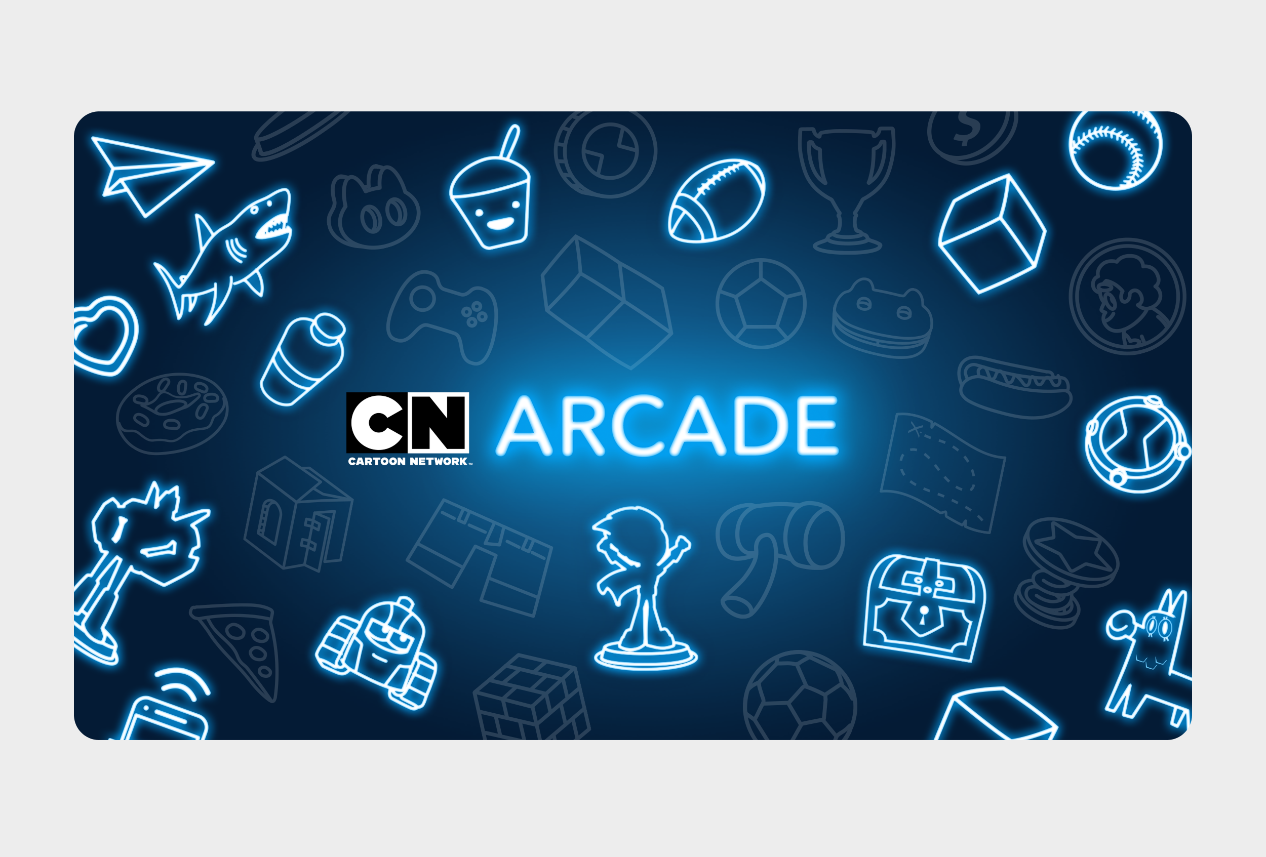 I also created a more pattern-based key art to use in places where the character-based one wouldn't work