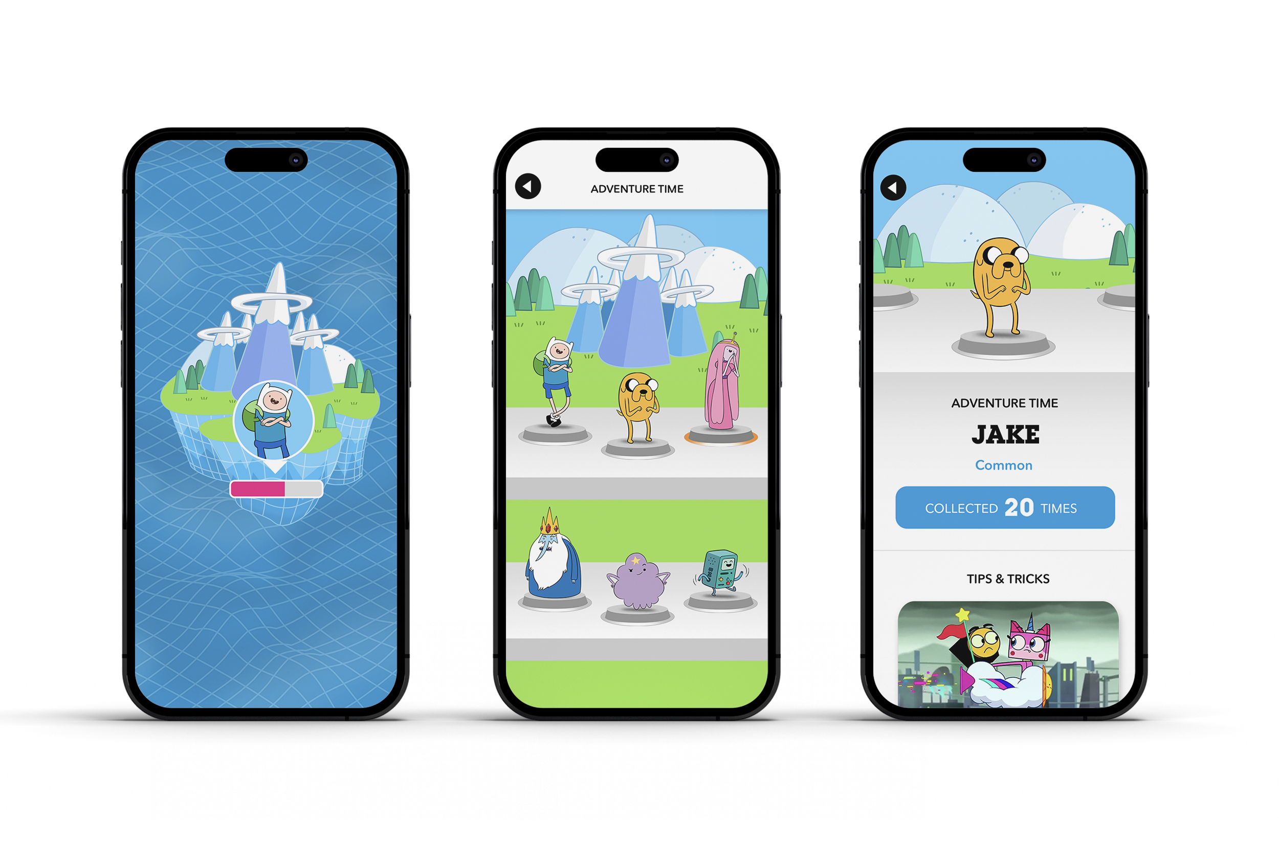 Adventure Time Island views in app