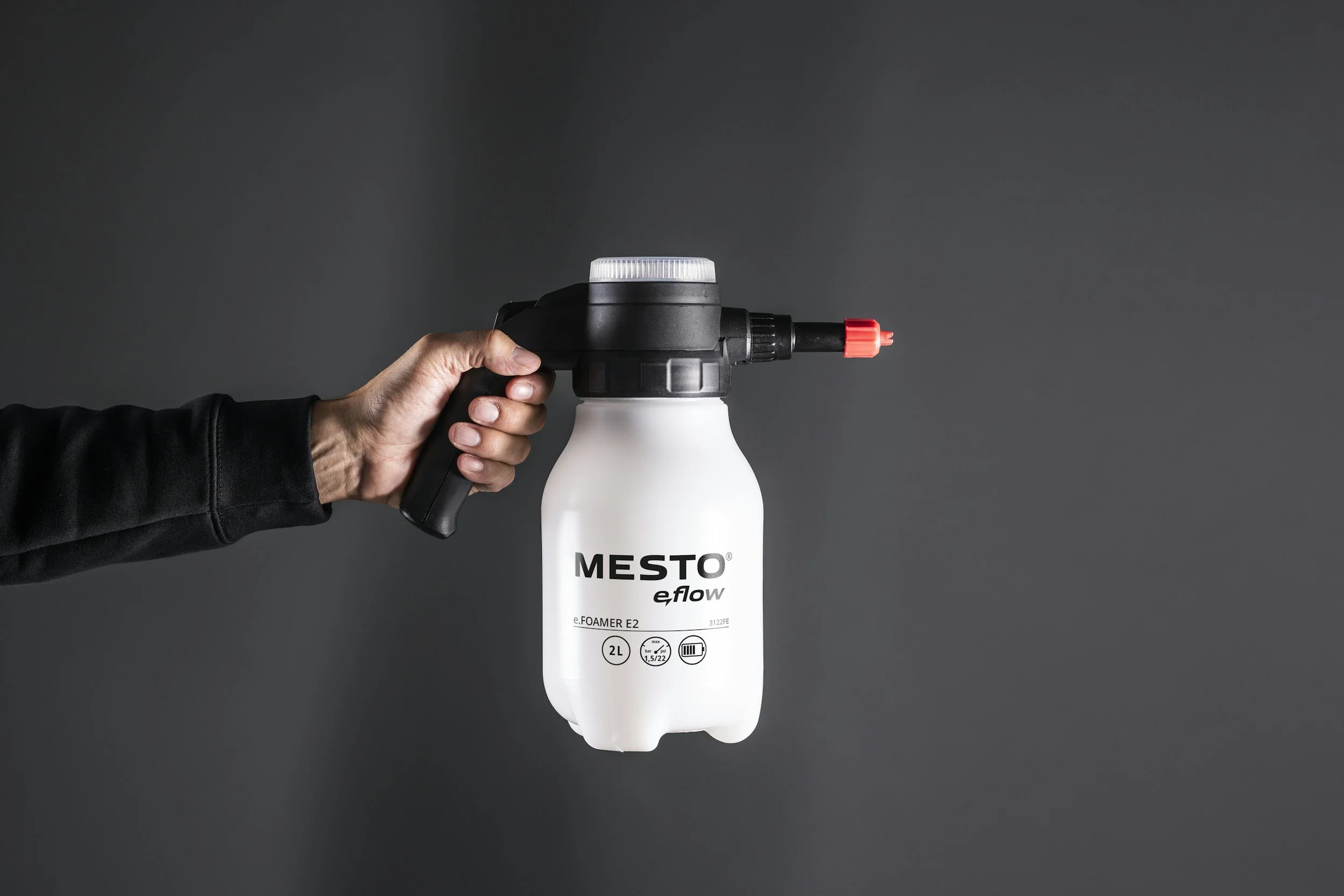 spray bottle filled with top end cleaning chemicals