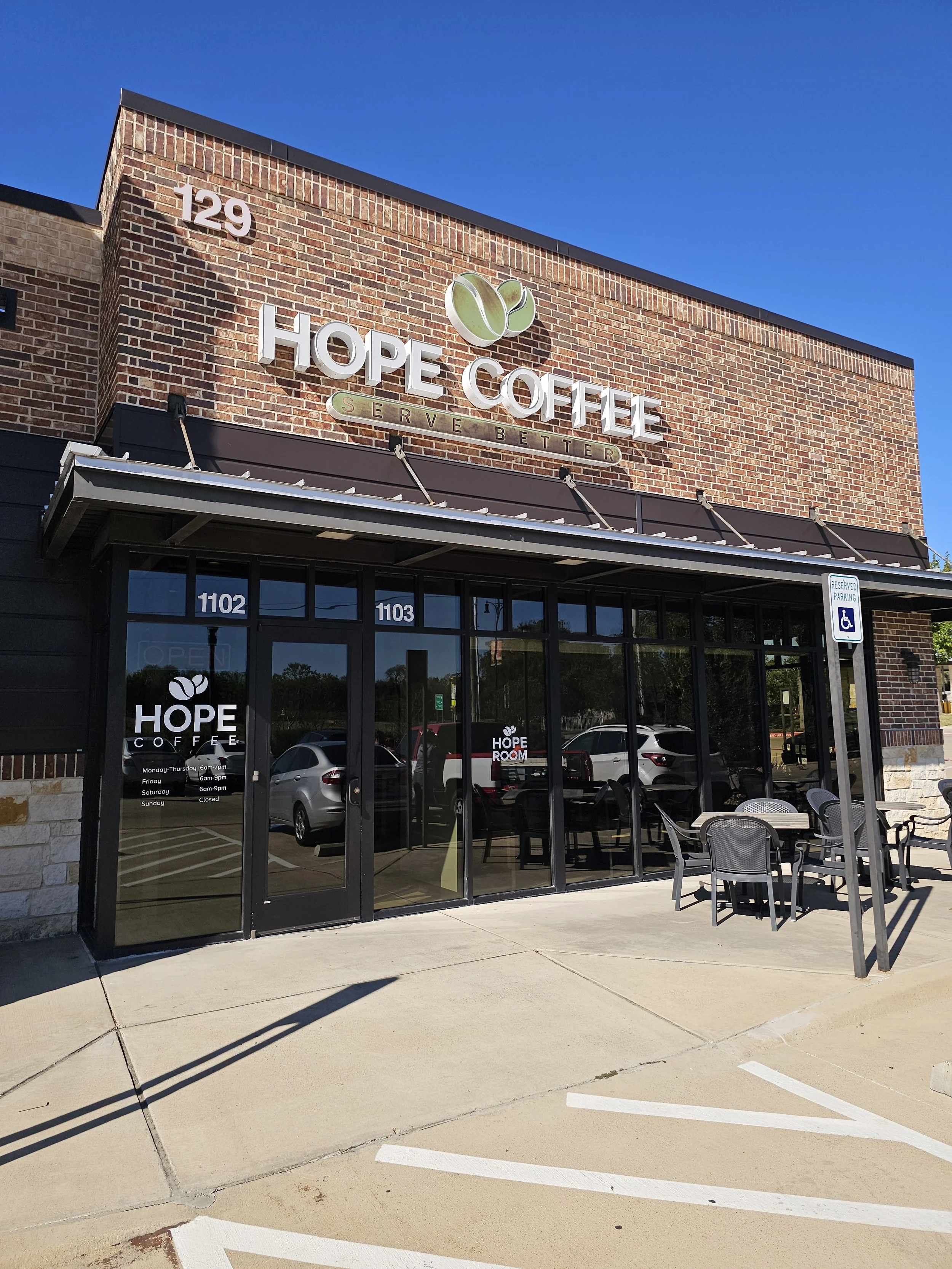 Client Hope coffee
