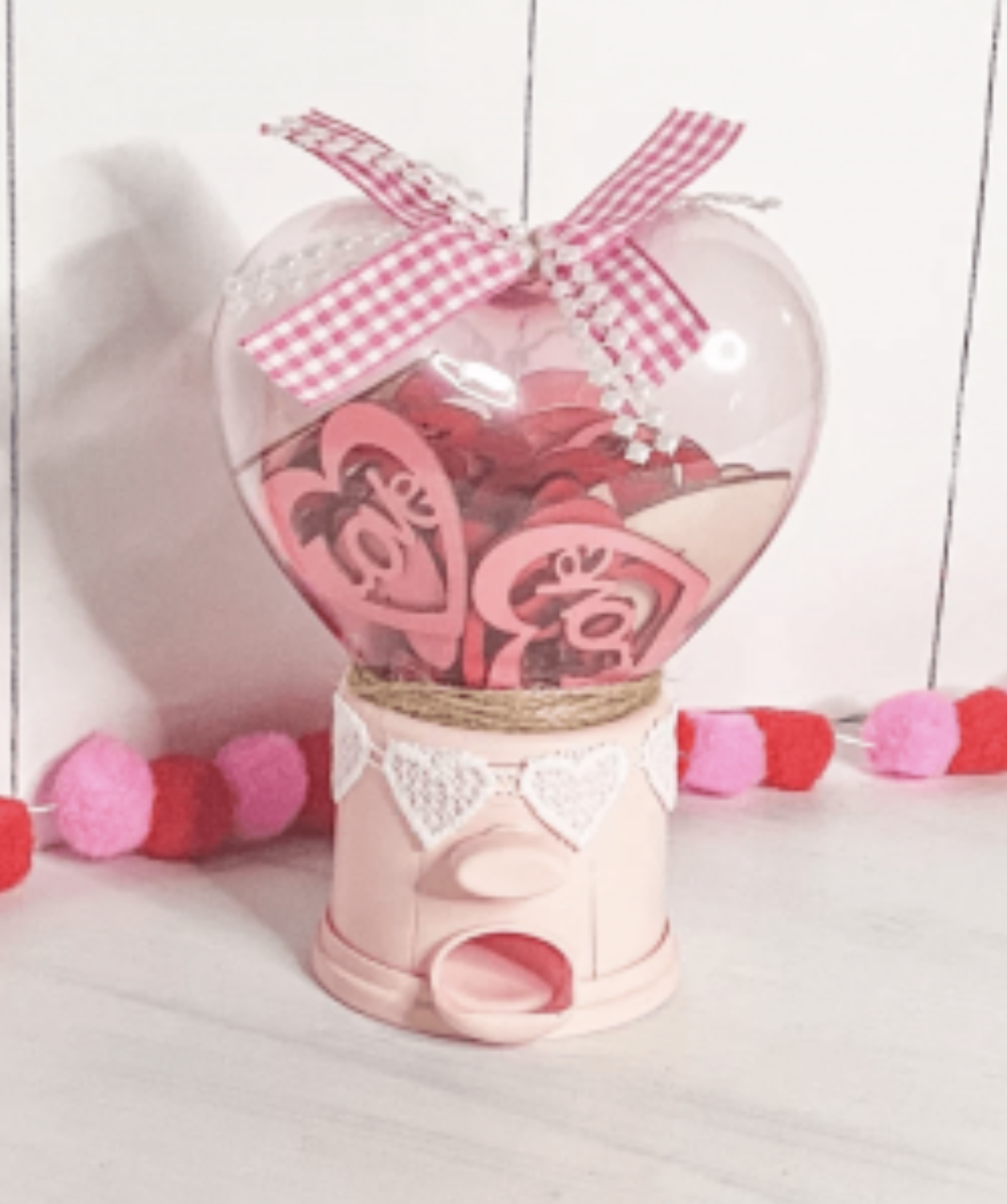 Gumball Machine for Valentine's Day
