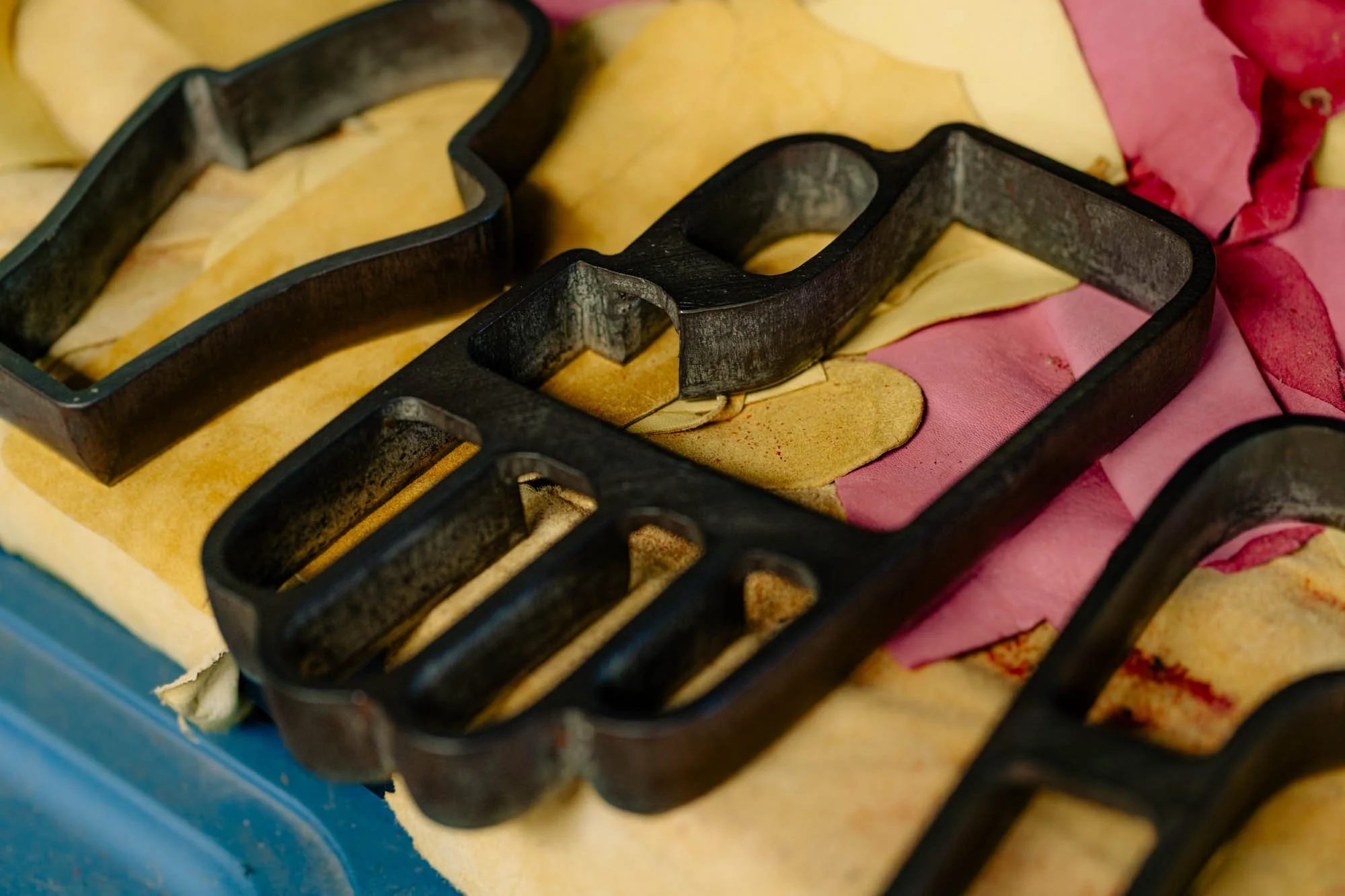 handcrafted work gloves