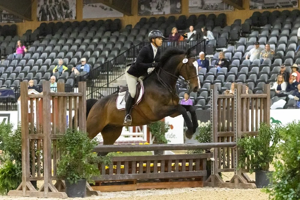 Tough Competition Saddled Up on Day One of the 2024 Intercollegiate Horse Show Association National Championship