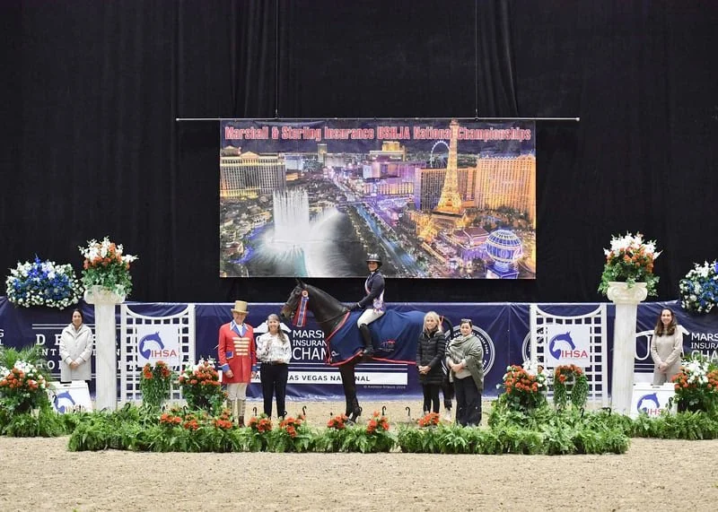 Brooke O’Malley Carves Win in the IHSA/USHJA Hunter Seat Medal Final - West