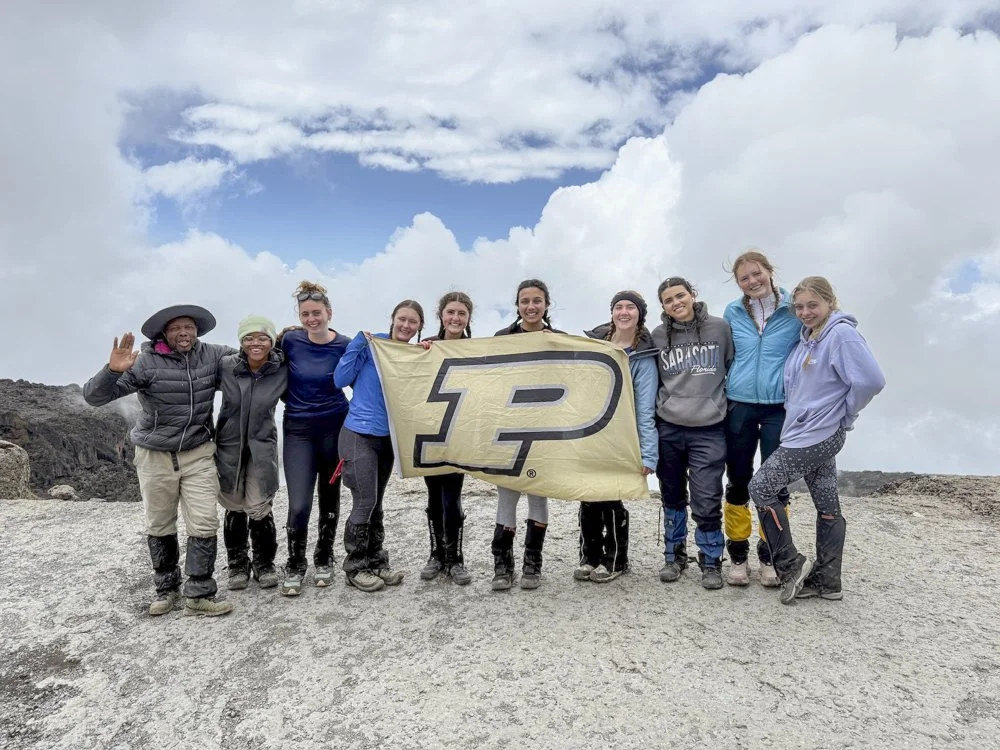 Climbing A Mountain On Their Way To A National Championship
