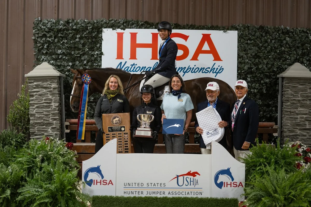 USHJA Hunter Seat High-Point Rider, Presenting the Cacchione Cup