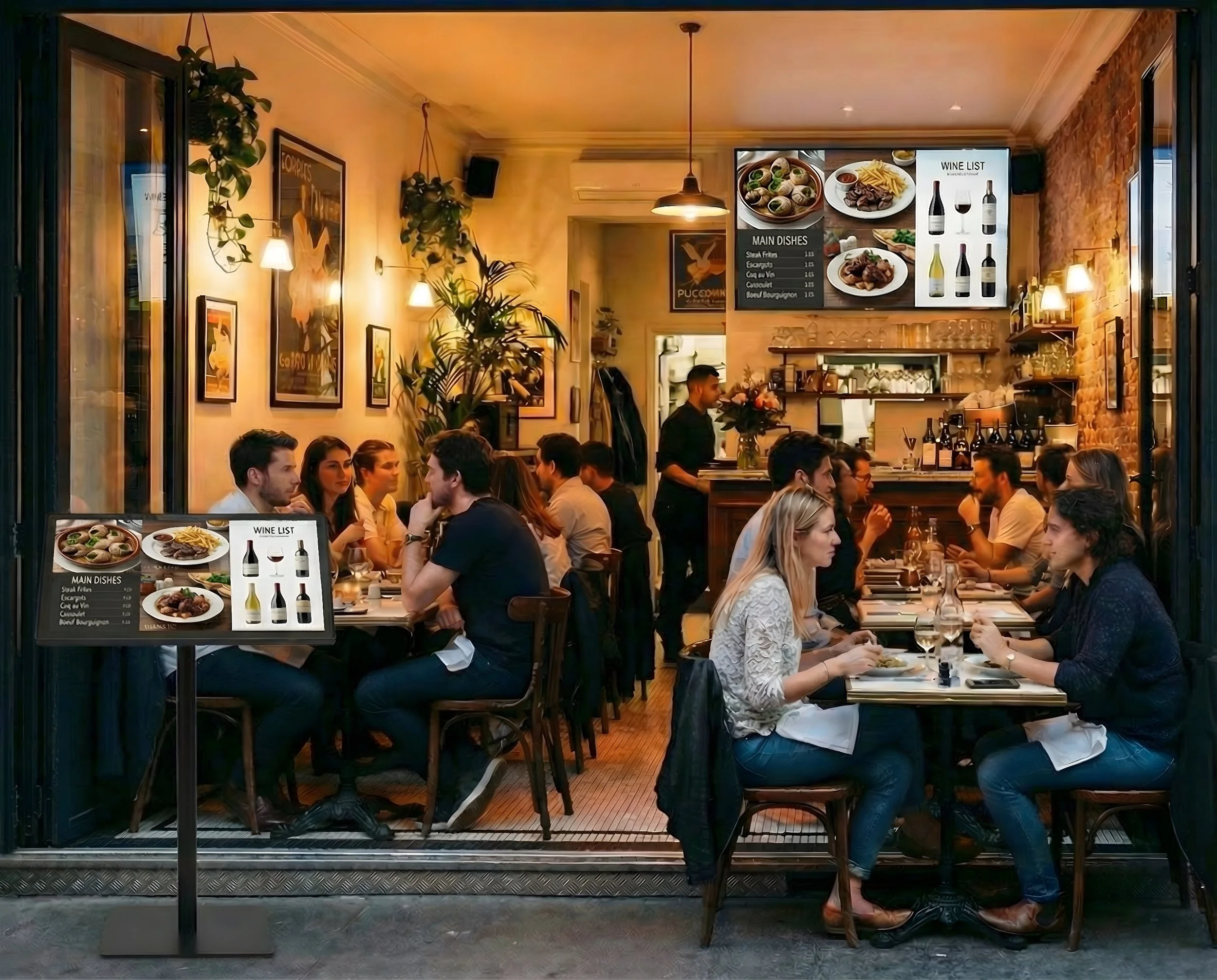 digital menu boards, xogo digital signage