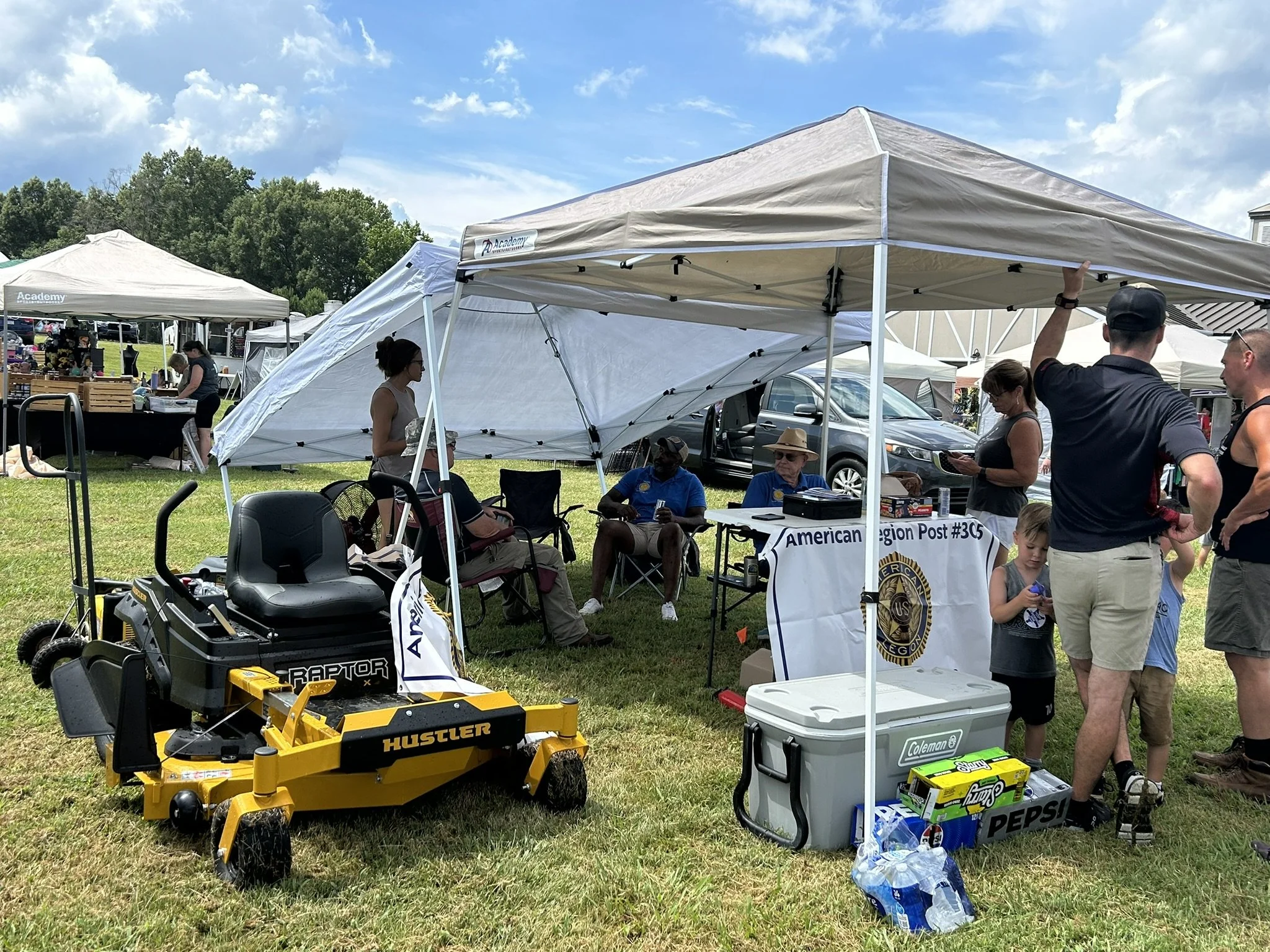 July 2025 Sylvan event lawnmower.JPEG