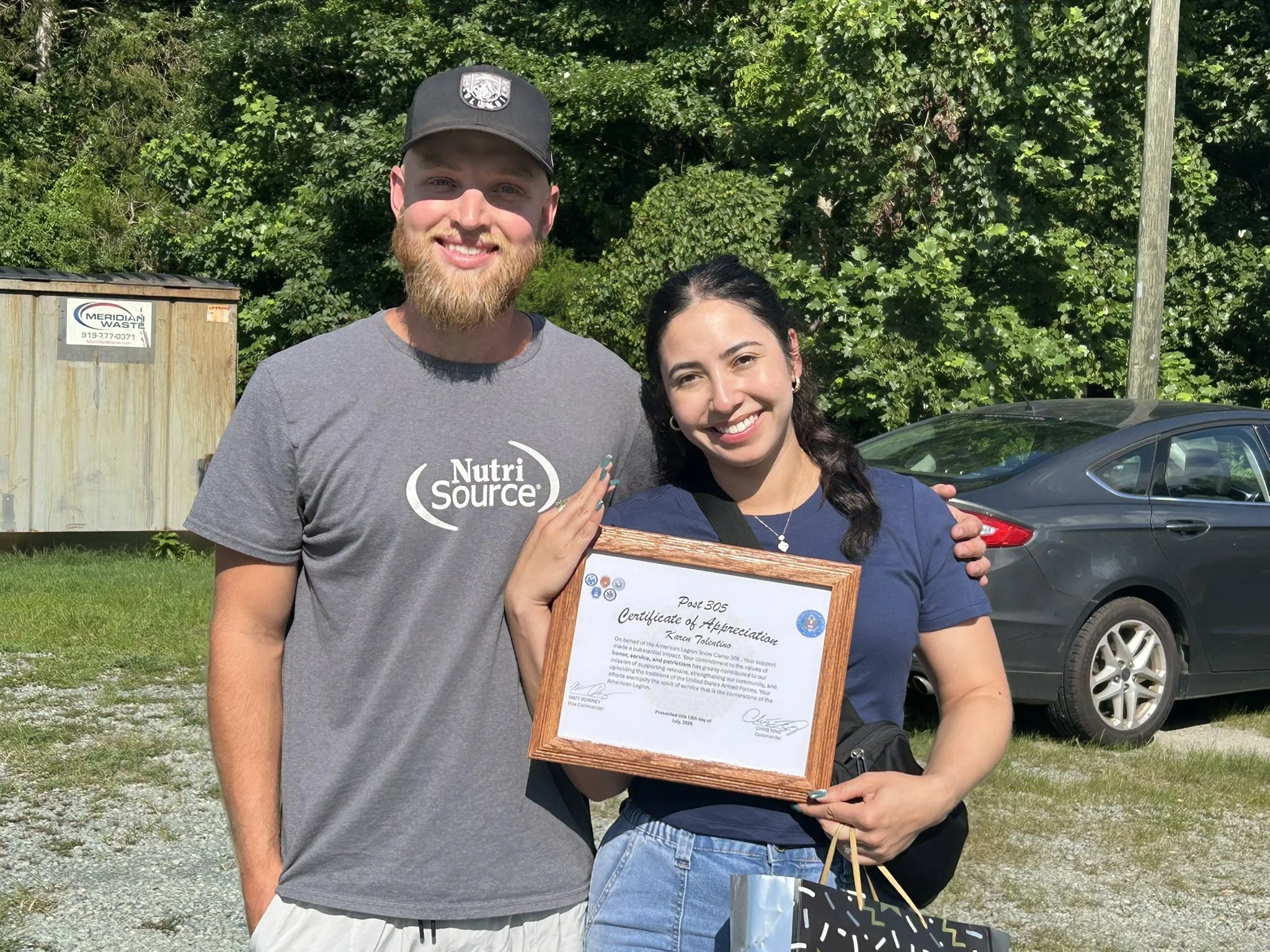 July Meeting 2025 Karen Tolentino volunteer award.JPEG