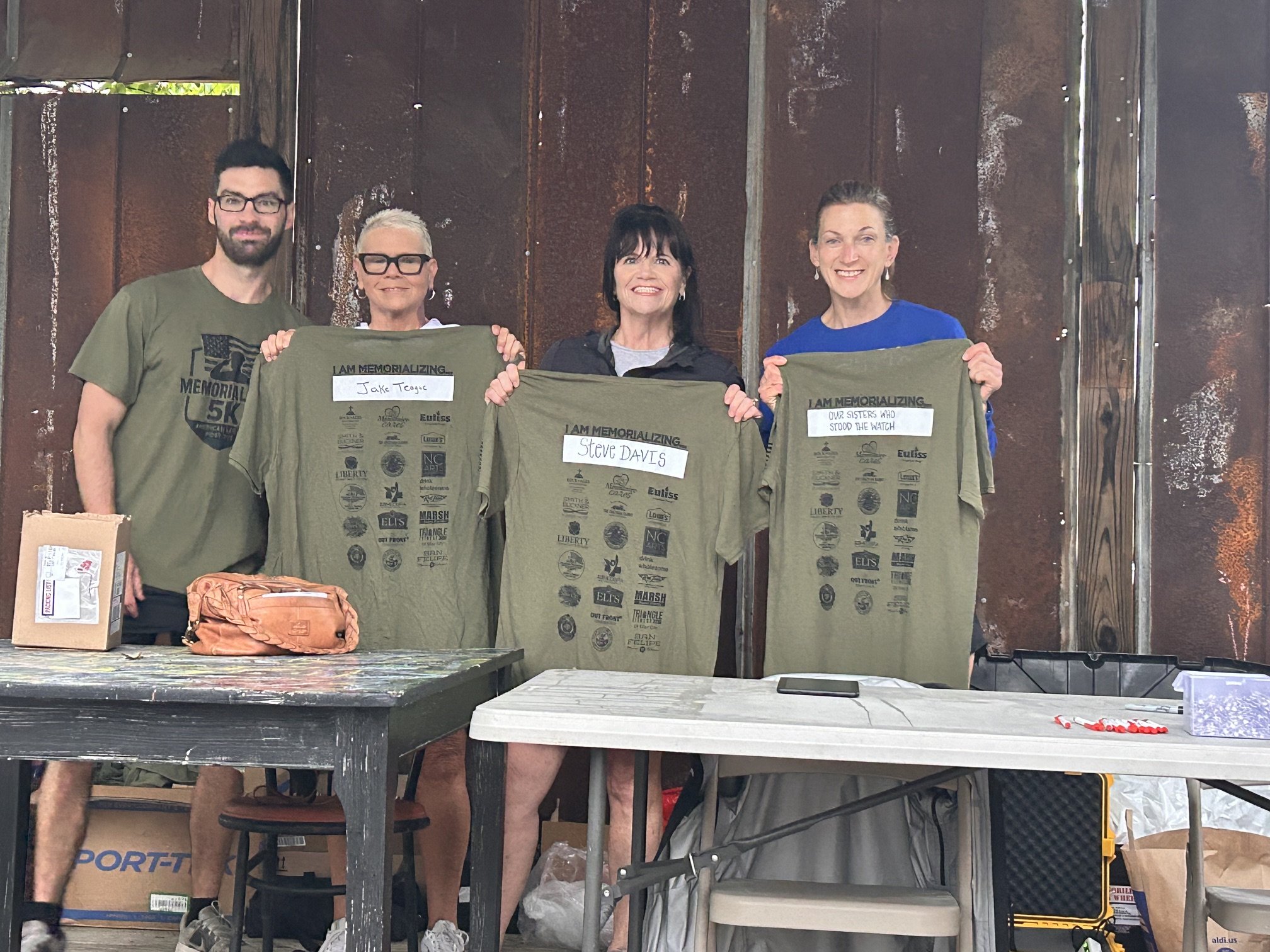 T Shirts with a place to honor your fallen service member