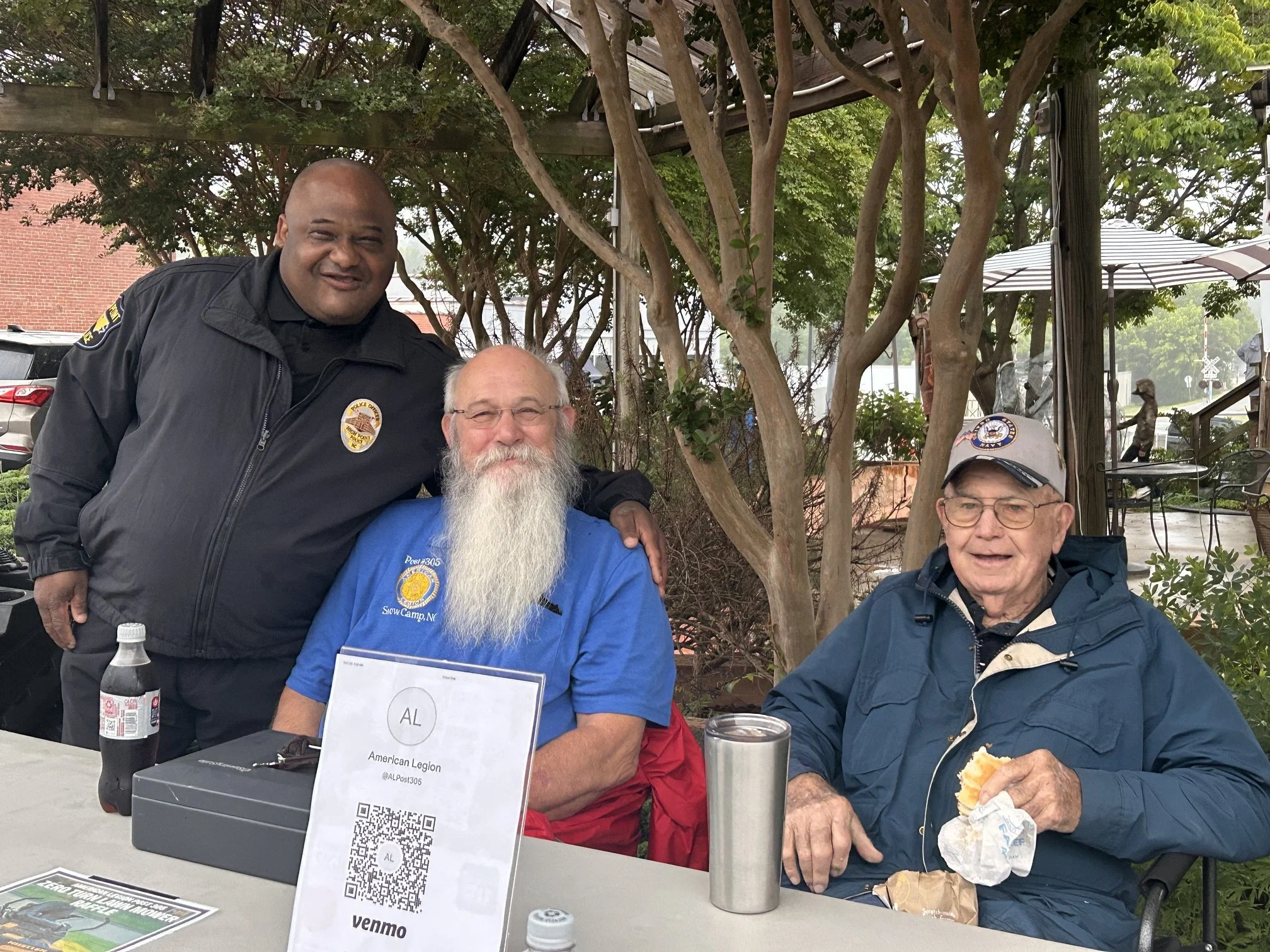Snow Camp Post 305 Veterans Table