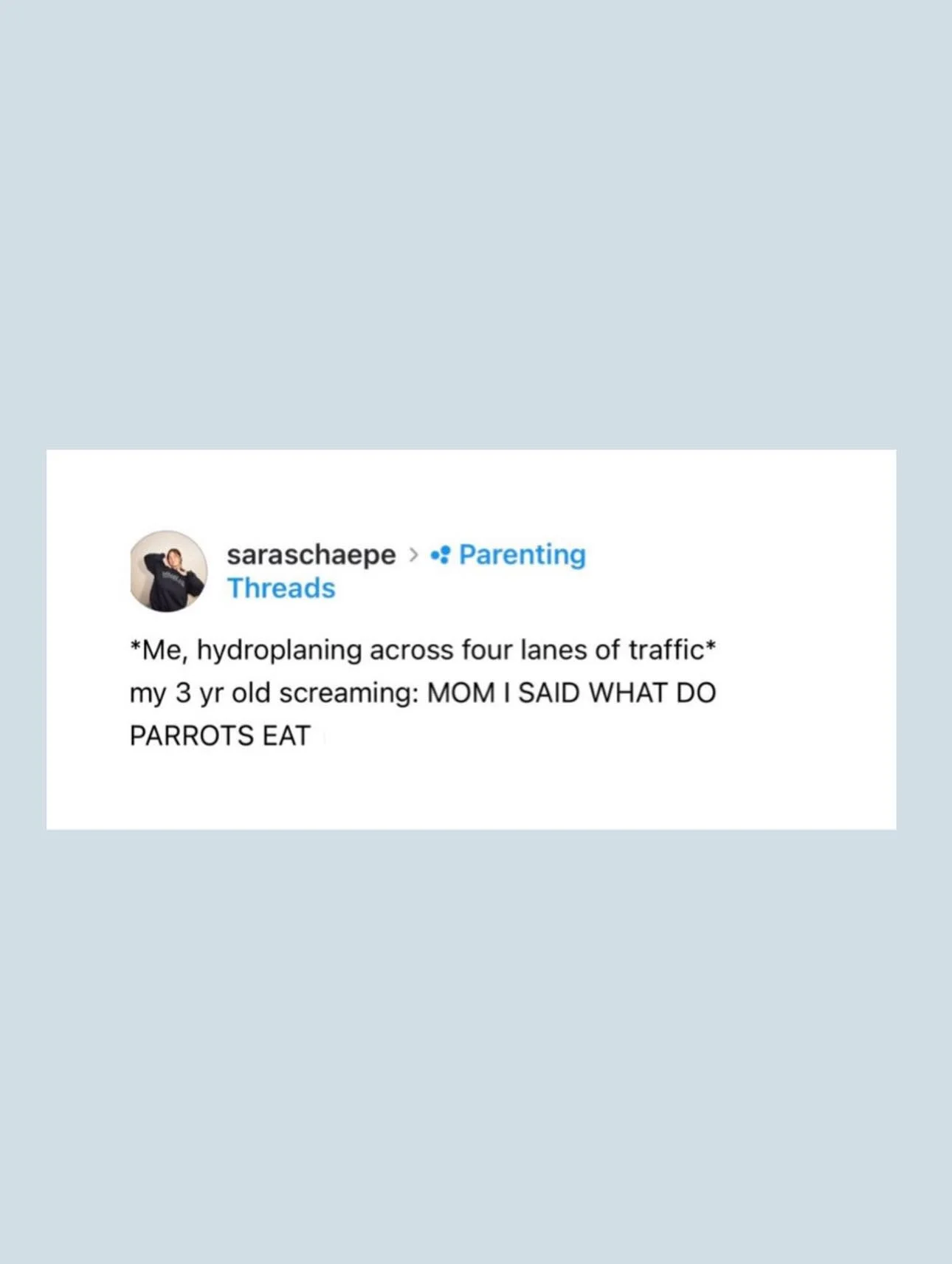 A carousel that almost perfectly depicts life rn. 💛

Also, your child never has a more pressing question than when you&rsquo;re at your most stressed. 🤷&zwj;♀️