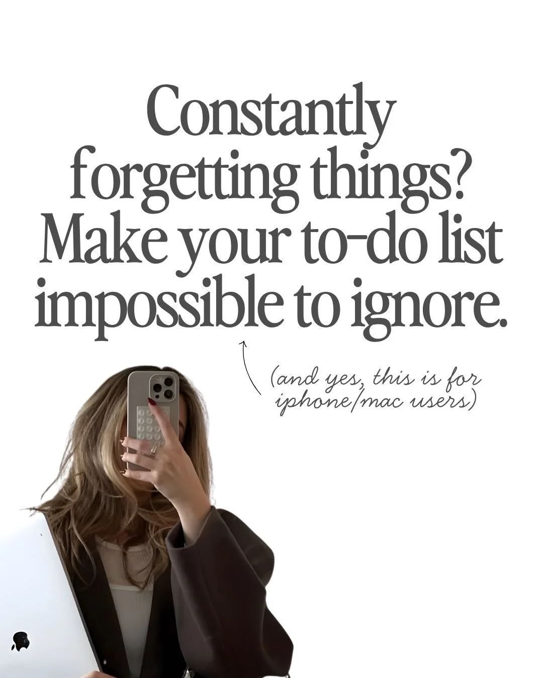 If your task list is in 12 different places including just bouncing around in your brain, this is for you. 📝 

#iphonehacks #iphonetipsandtricks #productivityhabits