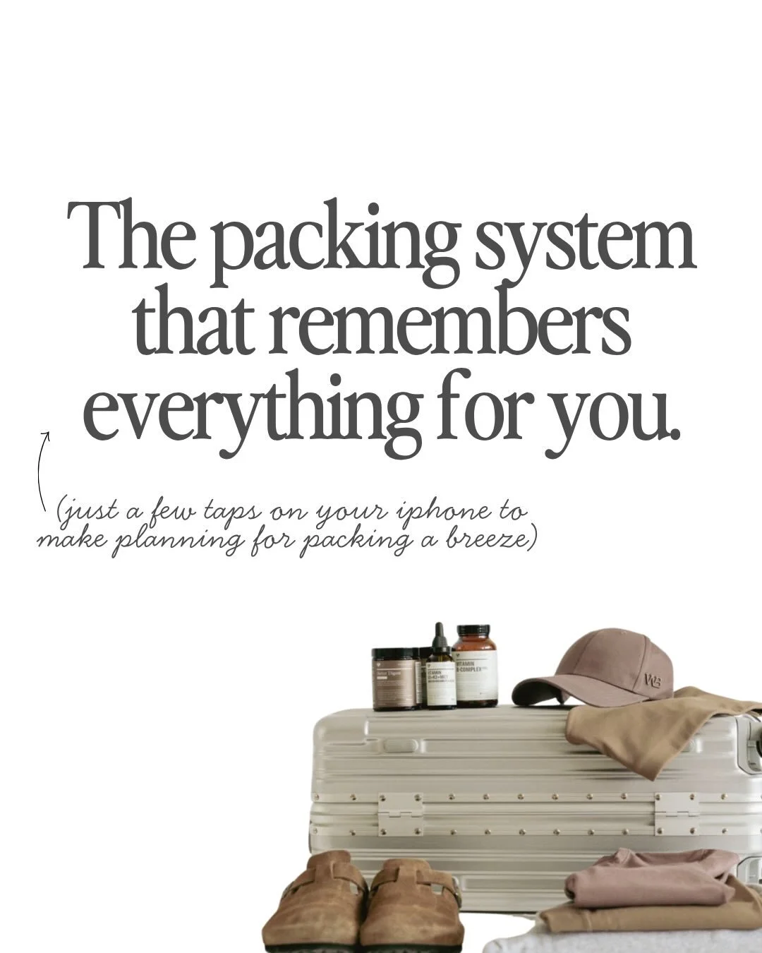 Now you can actually get excited for your vacation this summer instead of dreading the packing process. Get my free packing list template to edit and use over and over seamlessly. 🧳 

#iphonehacks #iphonetipsandtricks #packingforvacation #packinghac