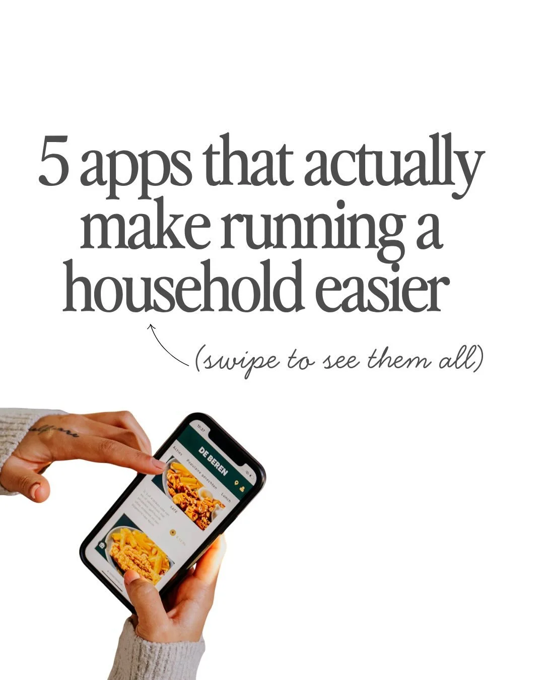 Sadly, none of these are sponsored, but I will gladly share them because they have been so helpful in managing my household!

What did I miss? 📱 

#bestapps #iphonetipsandtricks #homeroutine