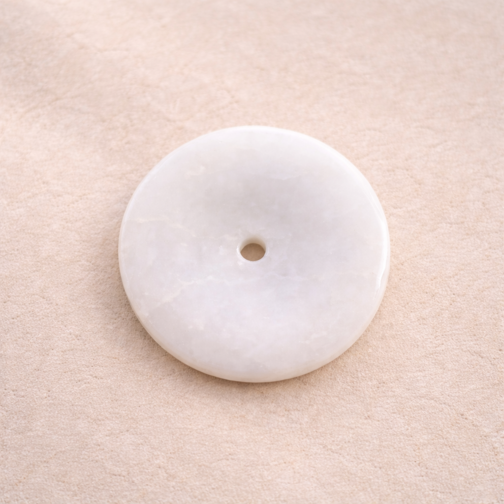 Selenite · Crystal Holder for Spheres