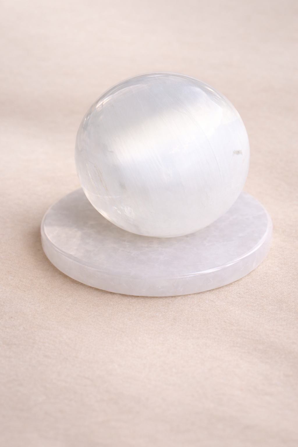 Selenite Crystal Sphere