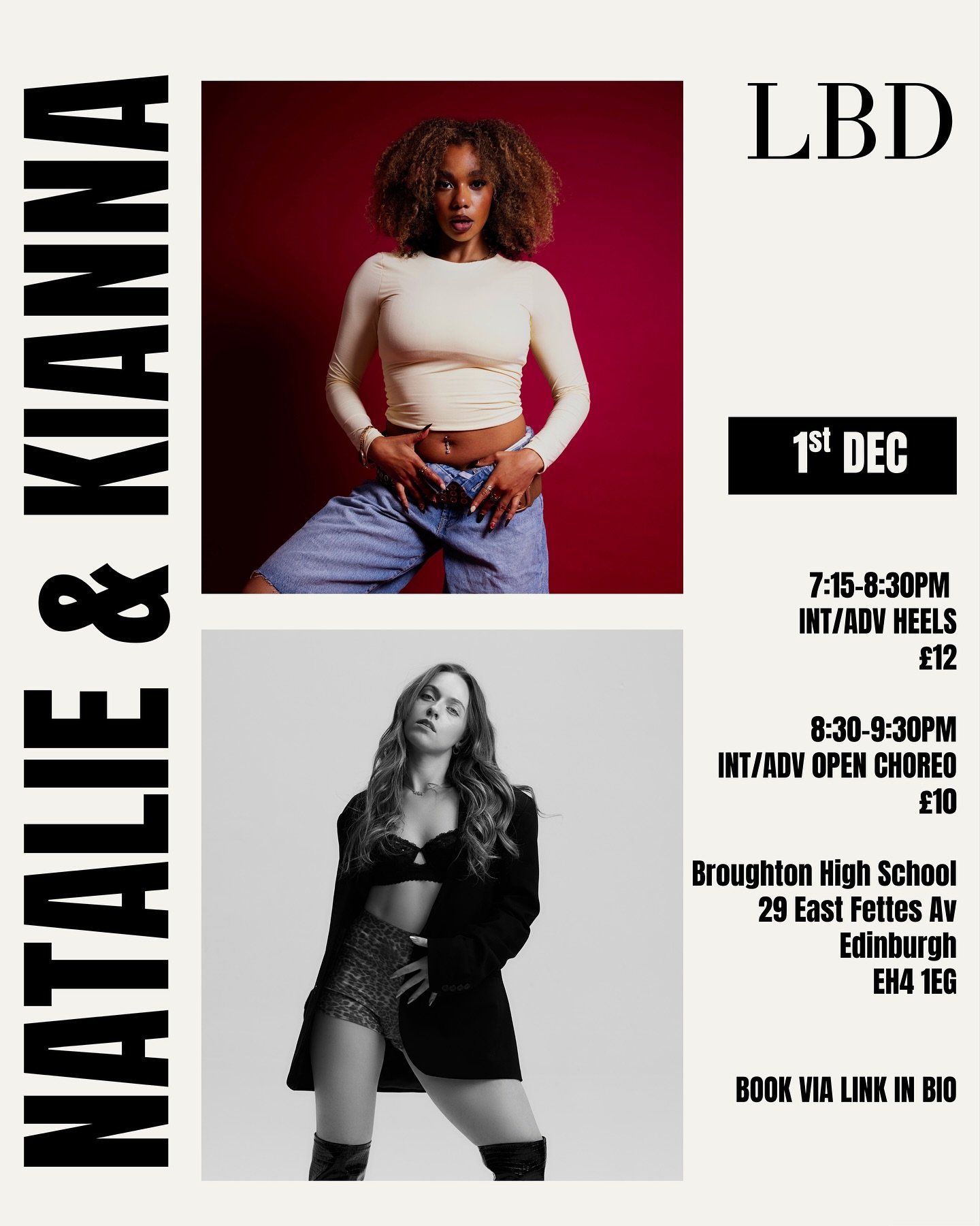 December line up at Broughton HS✨👠👟

3 weeks left till end of term! Beginner blocks are up for sale now via the link in bio x