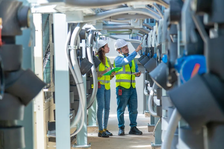 On-site Legionella training session with facilities team