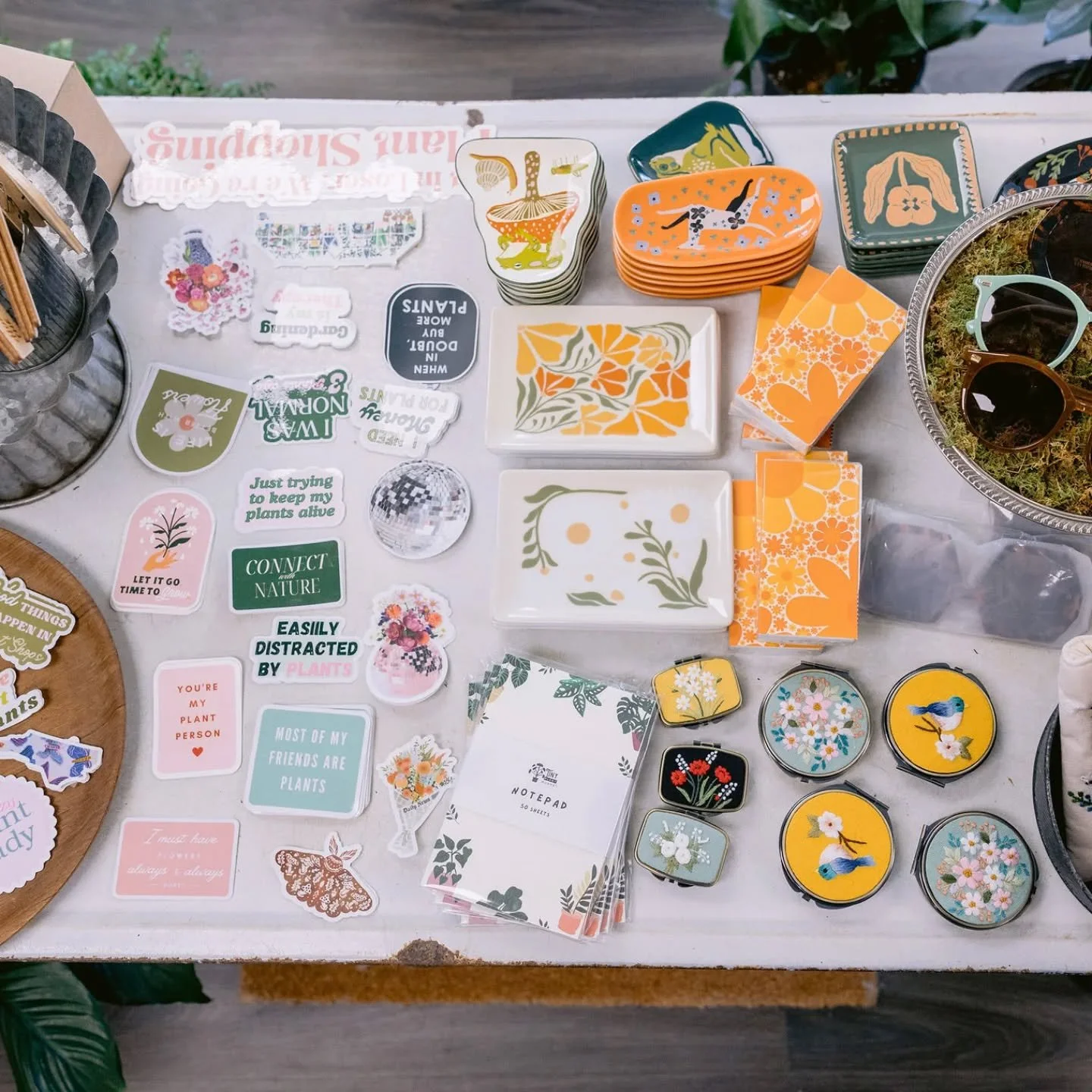 The holidays are approaching. We would love it if you would shop local and shop small this year. Everyone in the retail industry has been feeling the pinch of purse strings. We are here Wed thru Fri 11-5 and Sat 11-4 to help with your gift shopping t