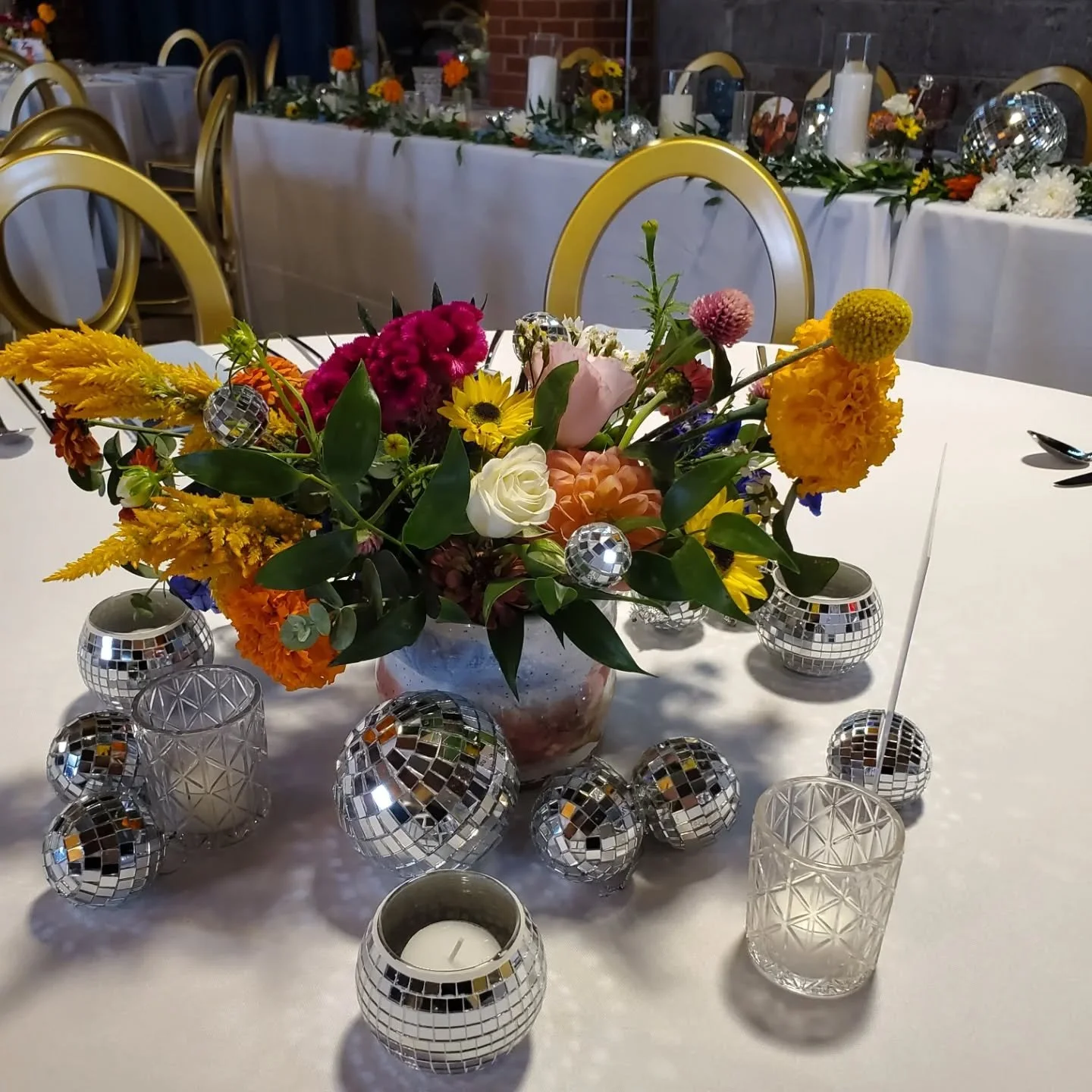 Yesterday's wedding setup was nothing short of magical.