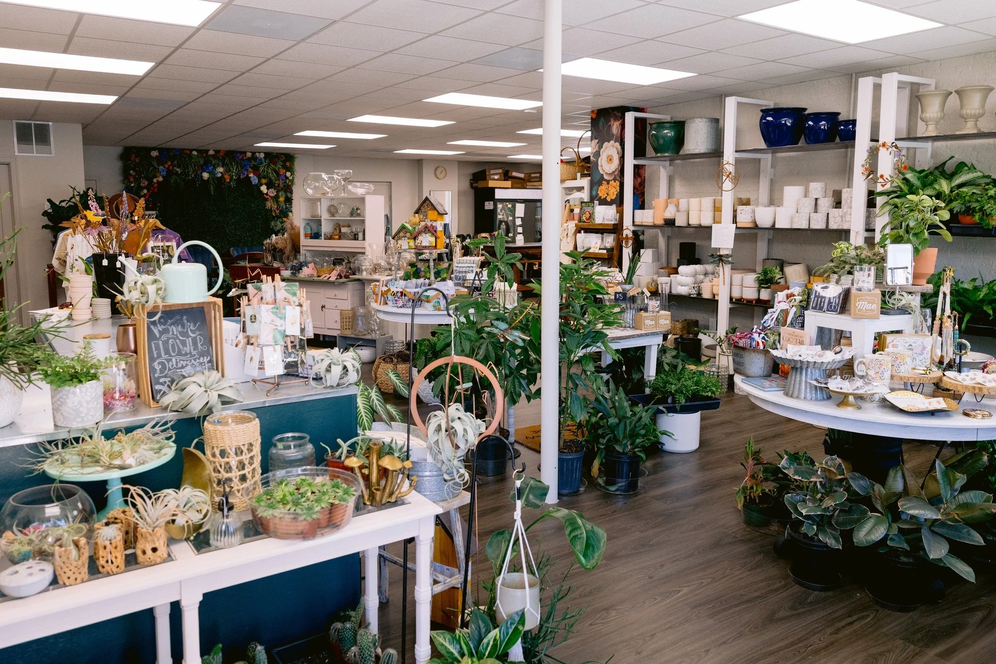 Happy Memorial Day! As summer approaches we want to repost our store hours to let you know we are open and have lots of fun gifts and plants in the shop other than flowers. We are open Wednesday through Friday 11-5 and Saturday 11-4. You can also mak