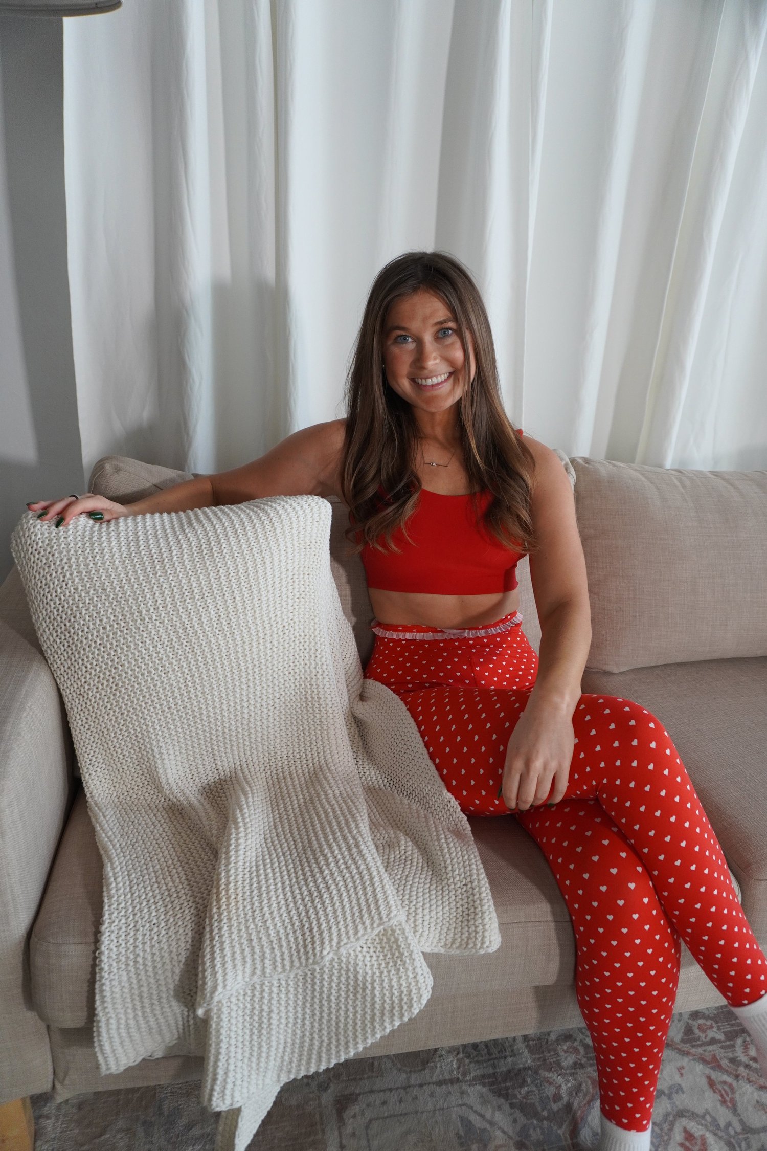 Lauren Levine, founder of Whole Life Wellness, at home
